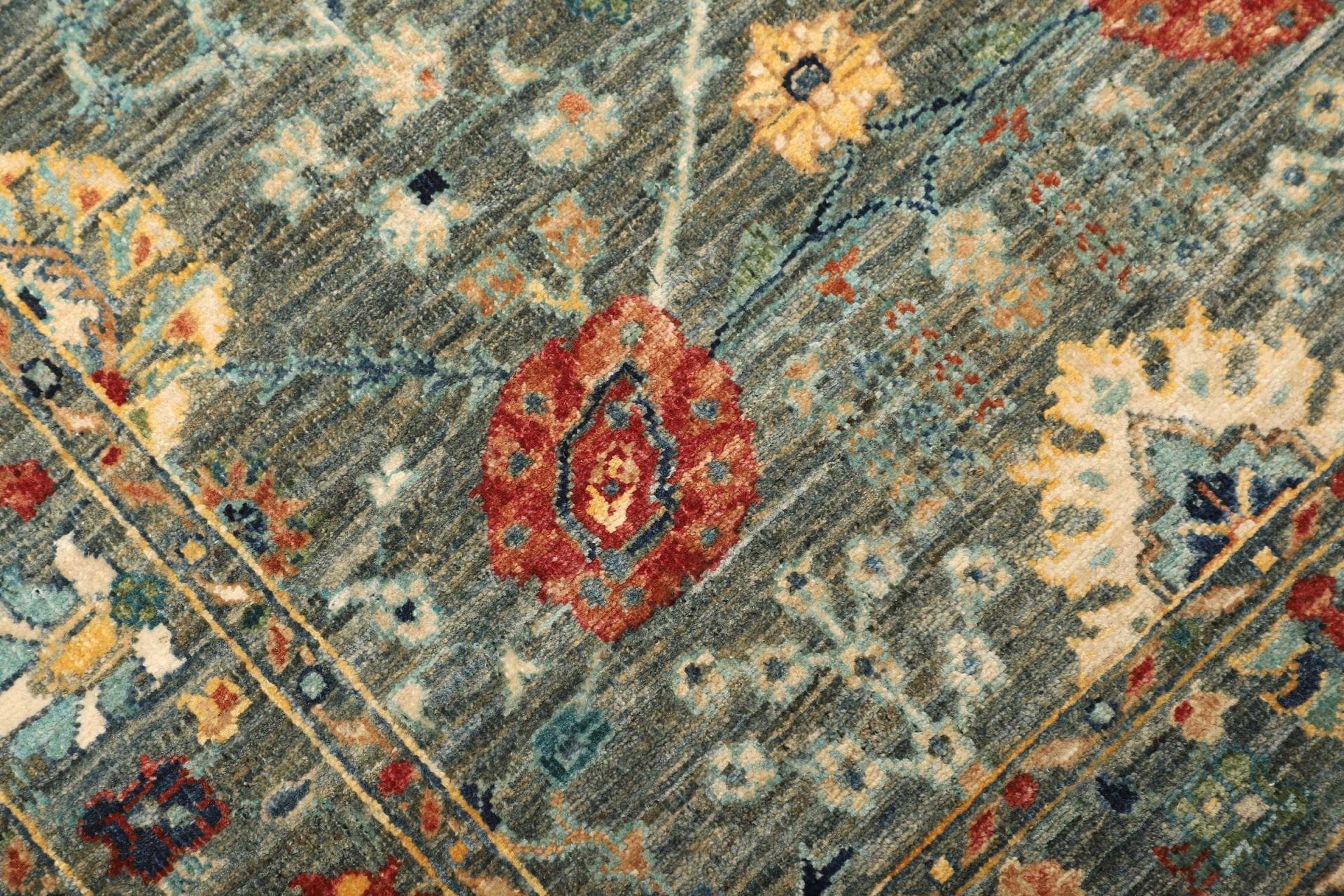 Handgeknüpfter Samarkand Orientteppich 86 × 298 cm