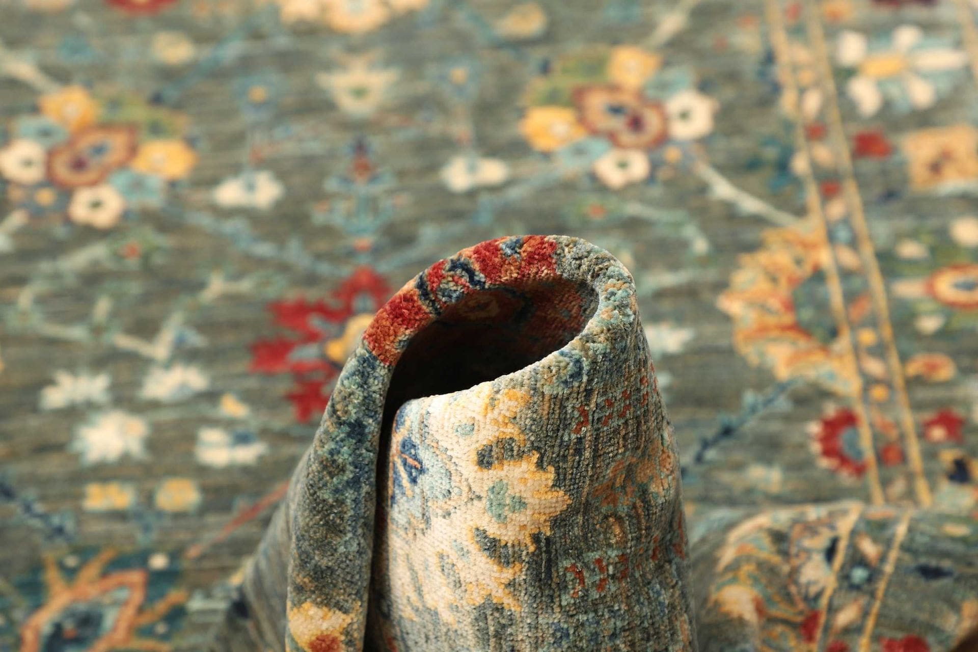 Handgeknüpfter Samarkand Orientteppich 86 × 298 cm