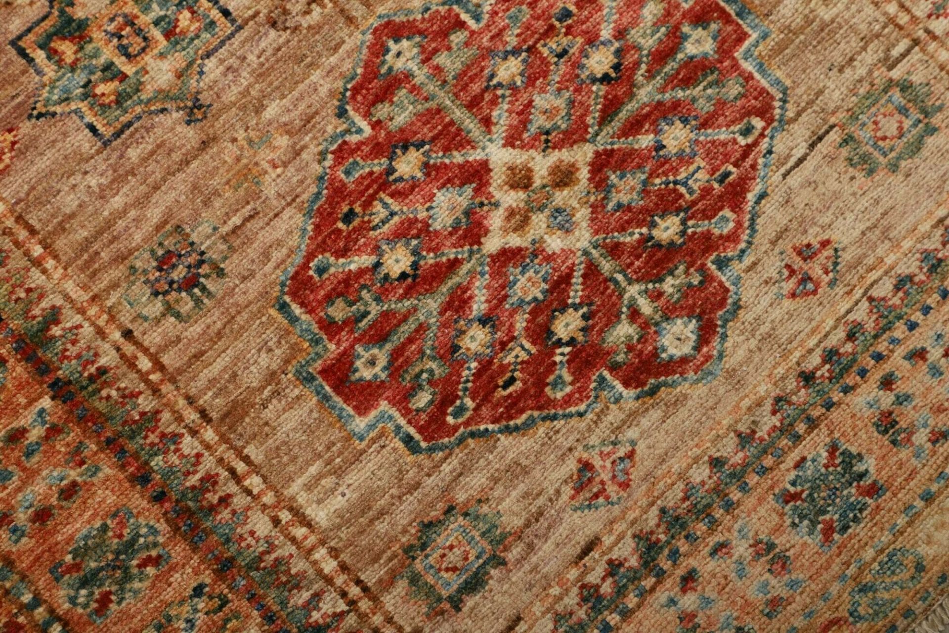 Kazak Orientteppich 81 × 294 cm aus Wolle, handgeknüpft