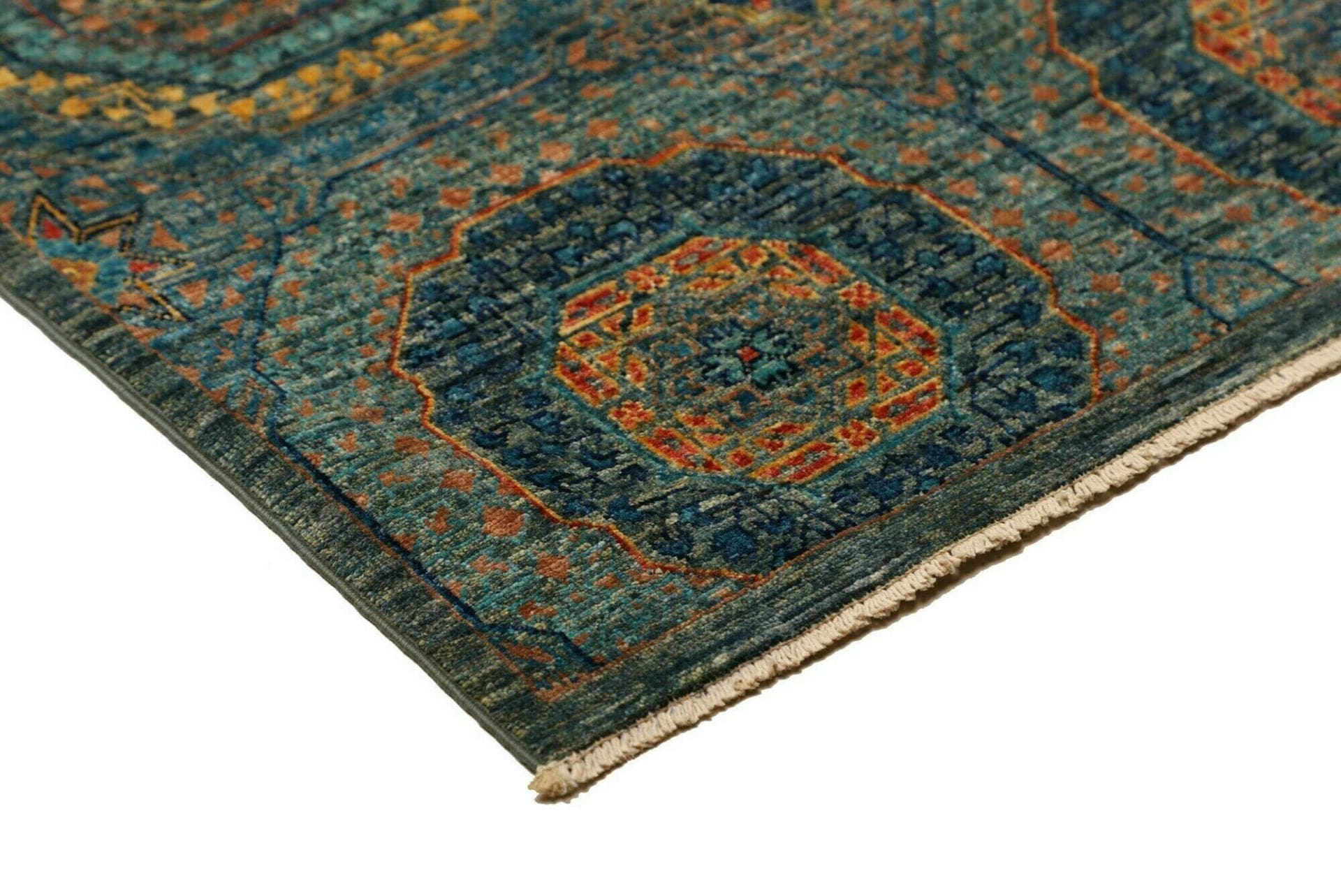 Mamluk Orientteppich 83 × 255 cm aus Wolle, handgeknüpft