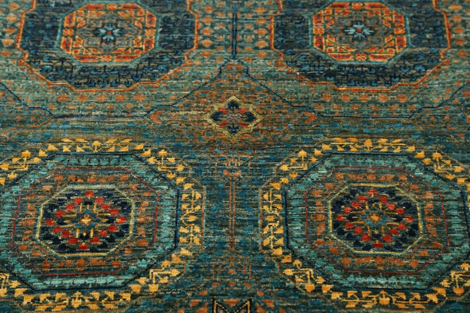 Mamluk Orientteppich 83 × 255 cm aus Wolle, handgeknüpft
