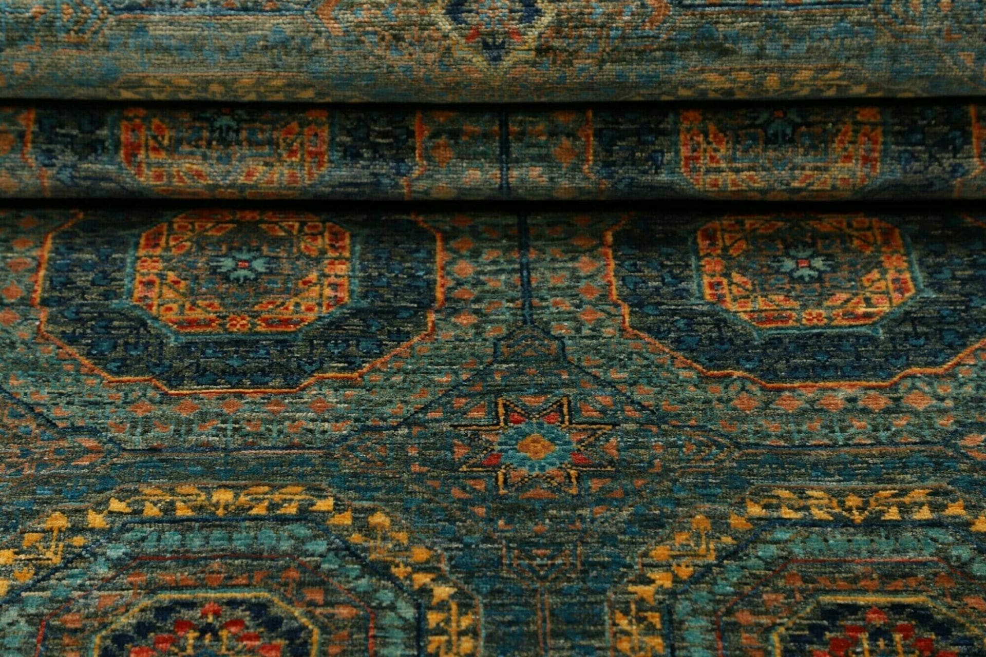 Mamluk Orientteppich 83 × 255 cm aus Wolle, handgeknüpft