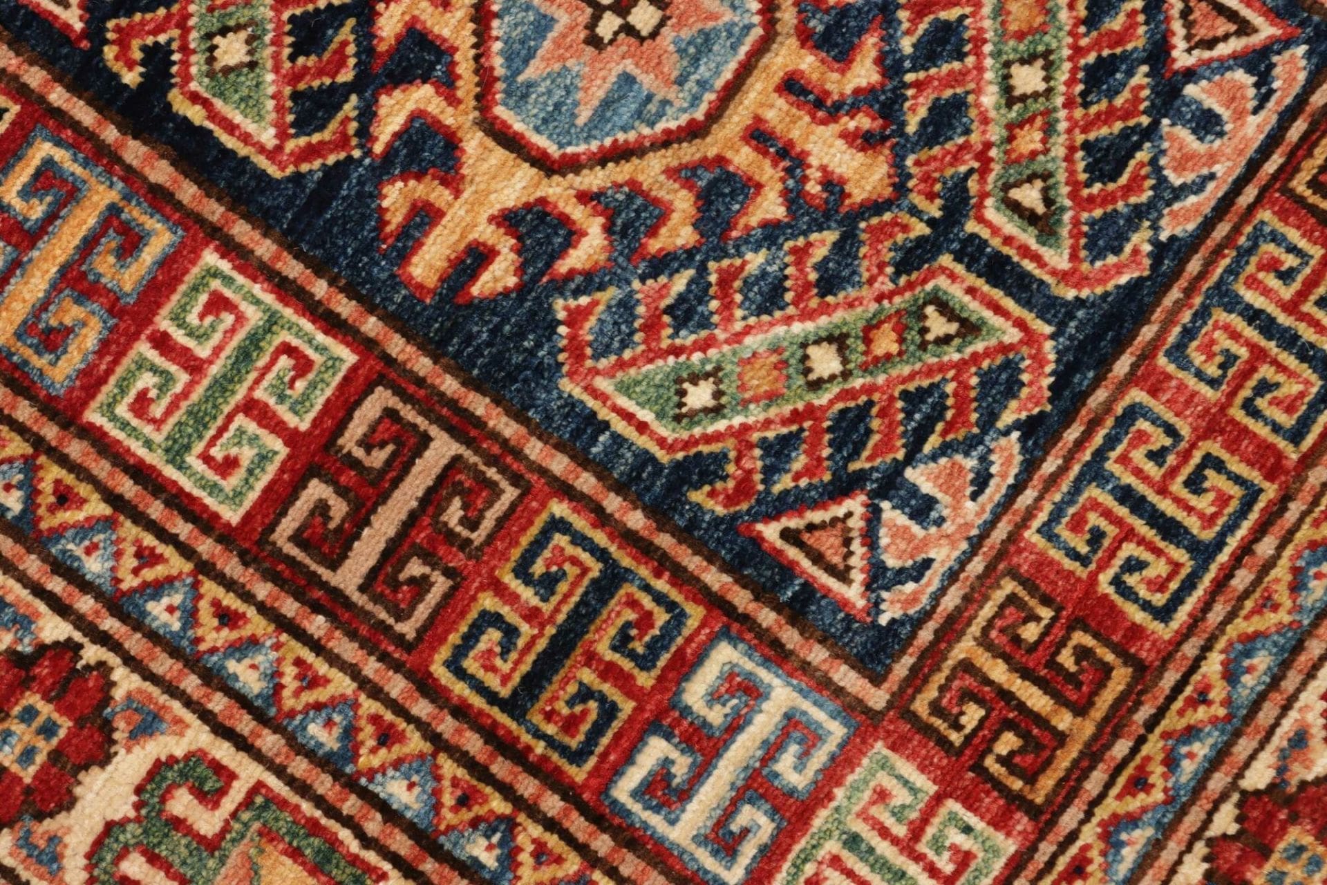 Kazak Orientteppich aus Pakistan, 80 × 200 cm