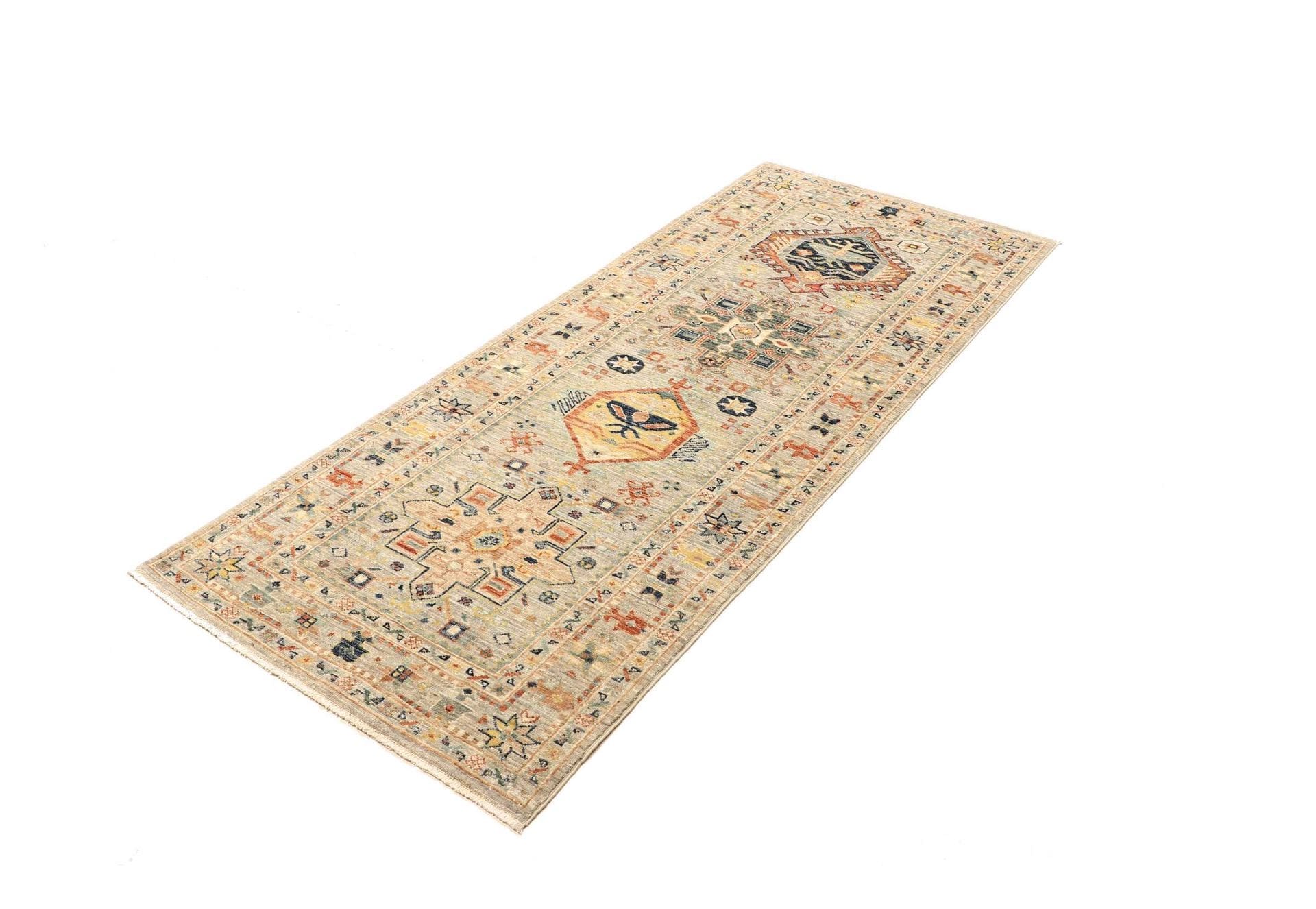 Samarkand Orientteppich 81 × 196 cm aus Wolle, handgeknüpft