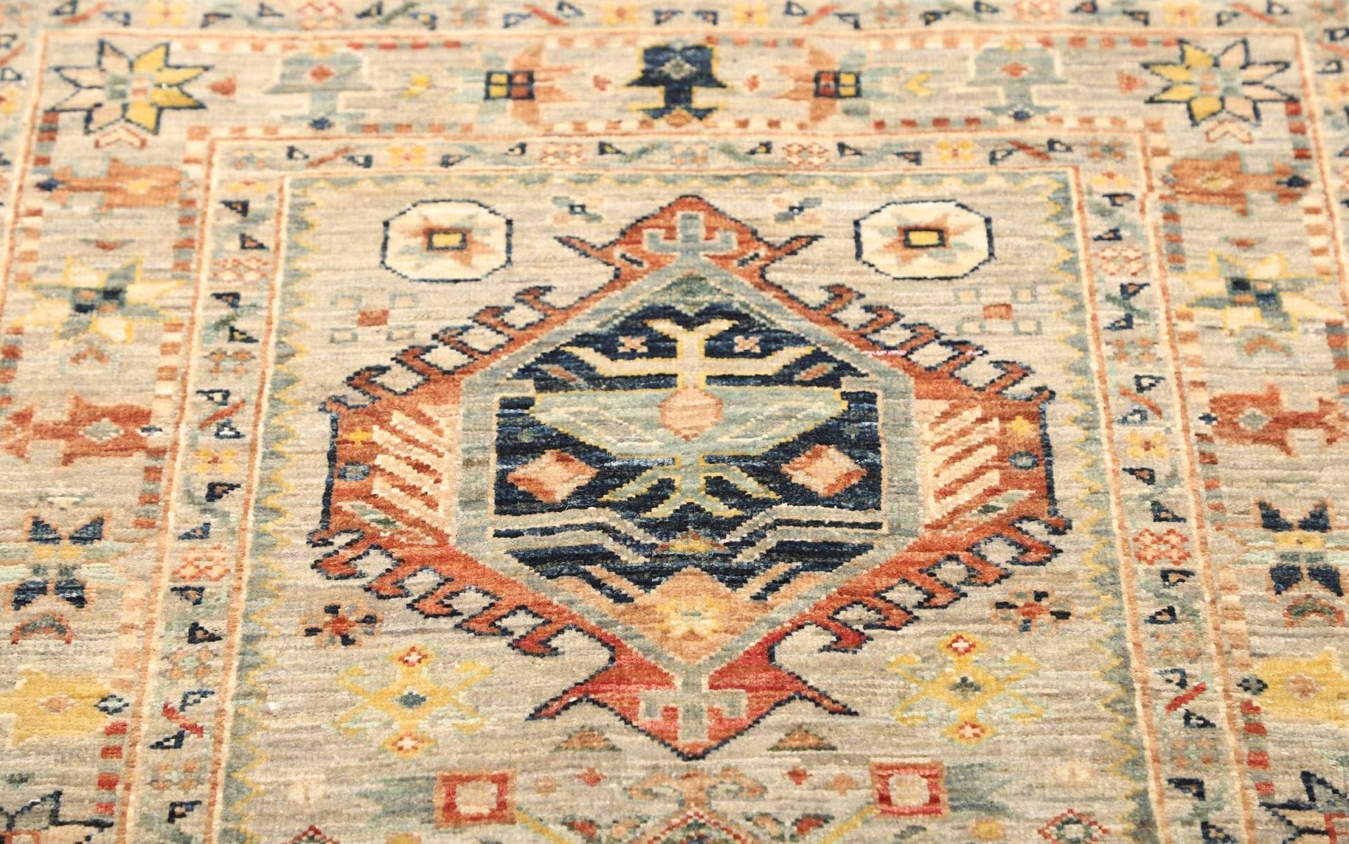 Samarkand Orientteppich 81 × 196 cm aus Wolle, handgeknüpft