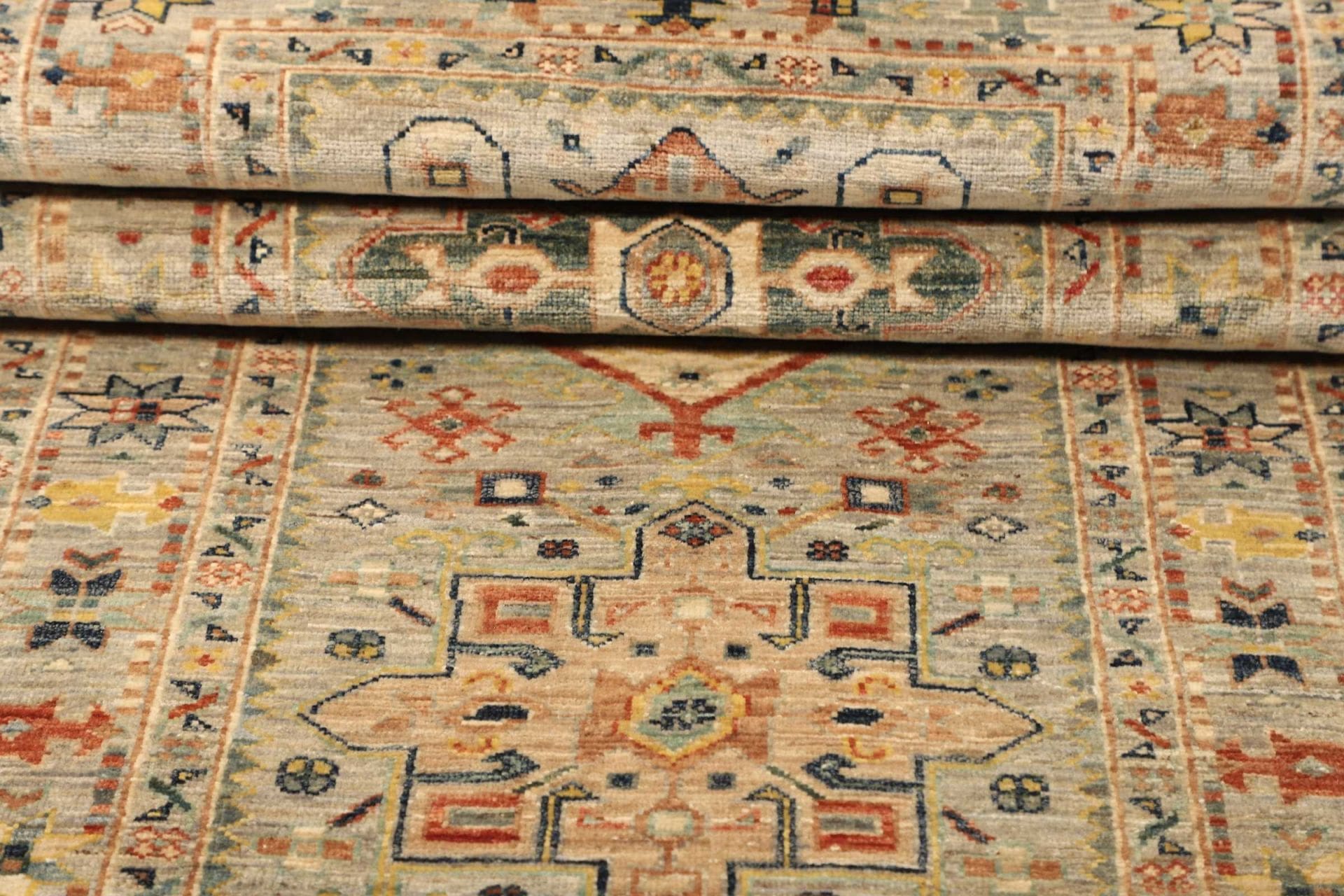 Samarkand Orientteppich 81 × 196 cm aus Wolle, handgeknüpft