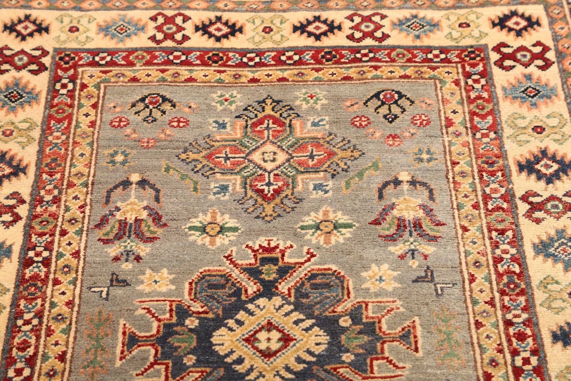 Handgeknüpfter Kazak Orientteppich 92 × 393 cm
