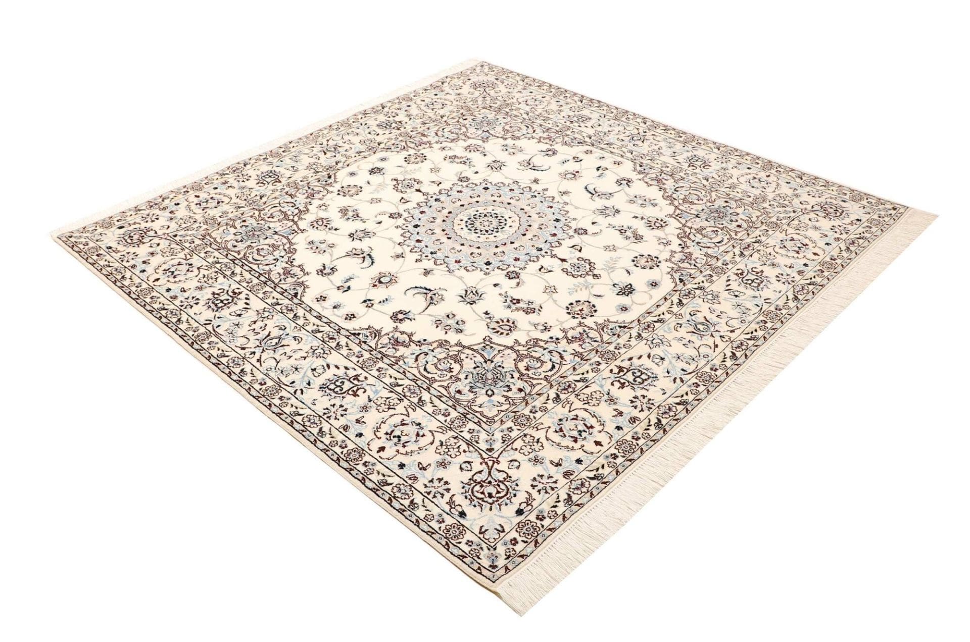 Nain Perserteppich 167 × 163 cm aus Wolle, handgeknüpft
