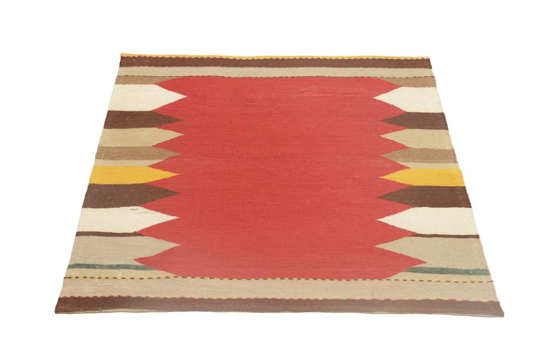 Kelim Perserteppich aus Iran, 103 × 103 cm