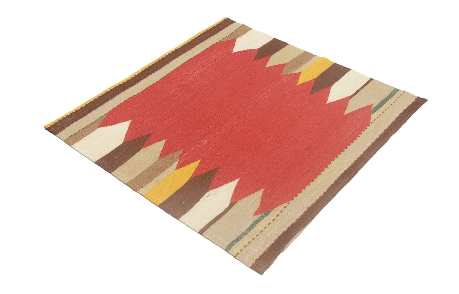 Kelim Perserteppich aus Iran, 103 × 103 cm