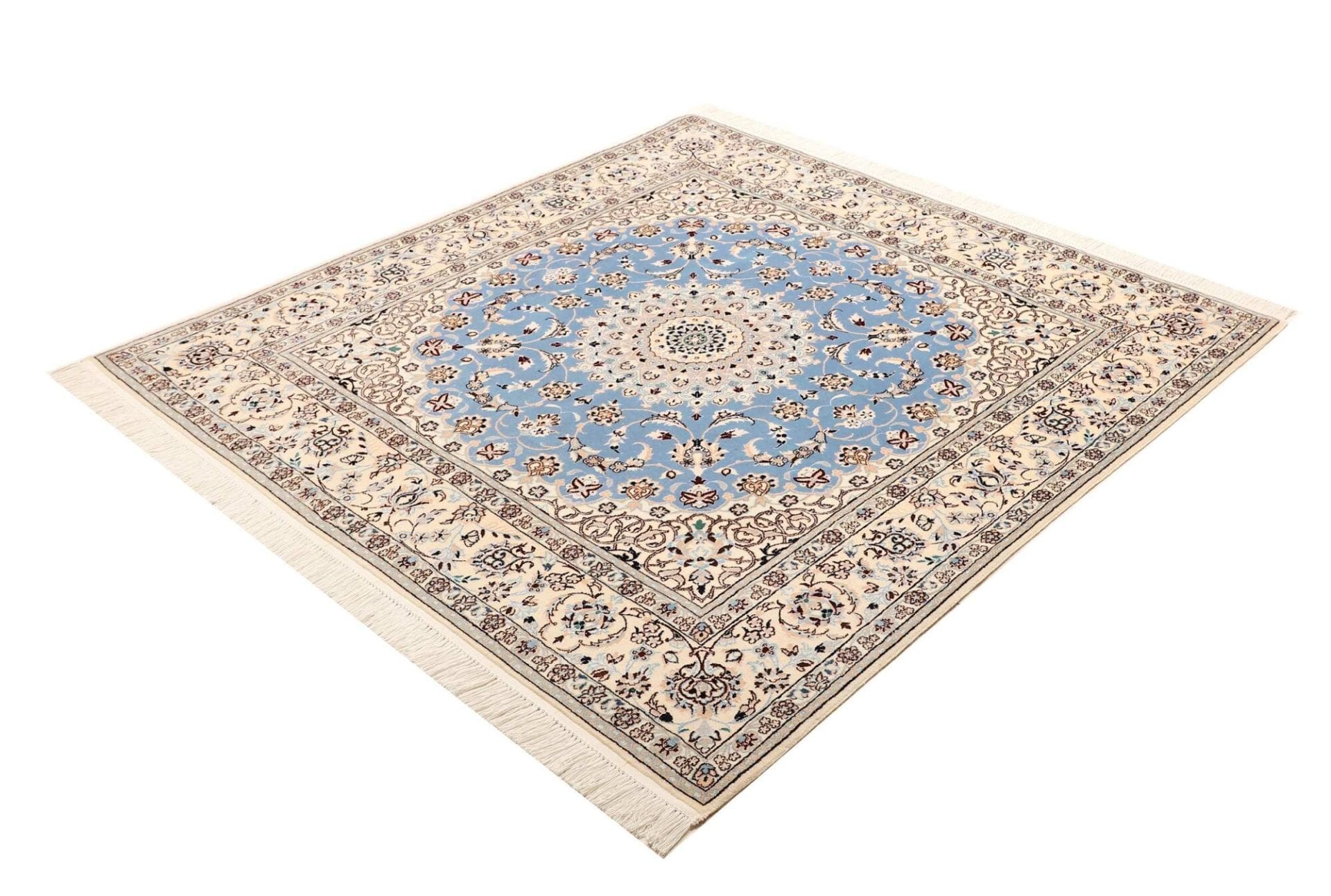 Nain Perserteppich aus Iran, 154 × 154 cm