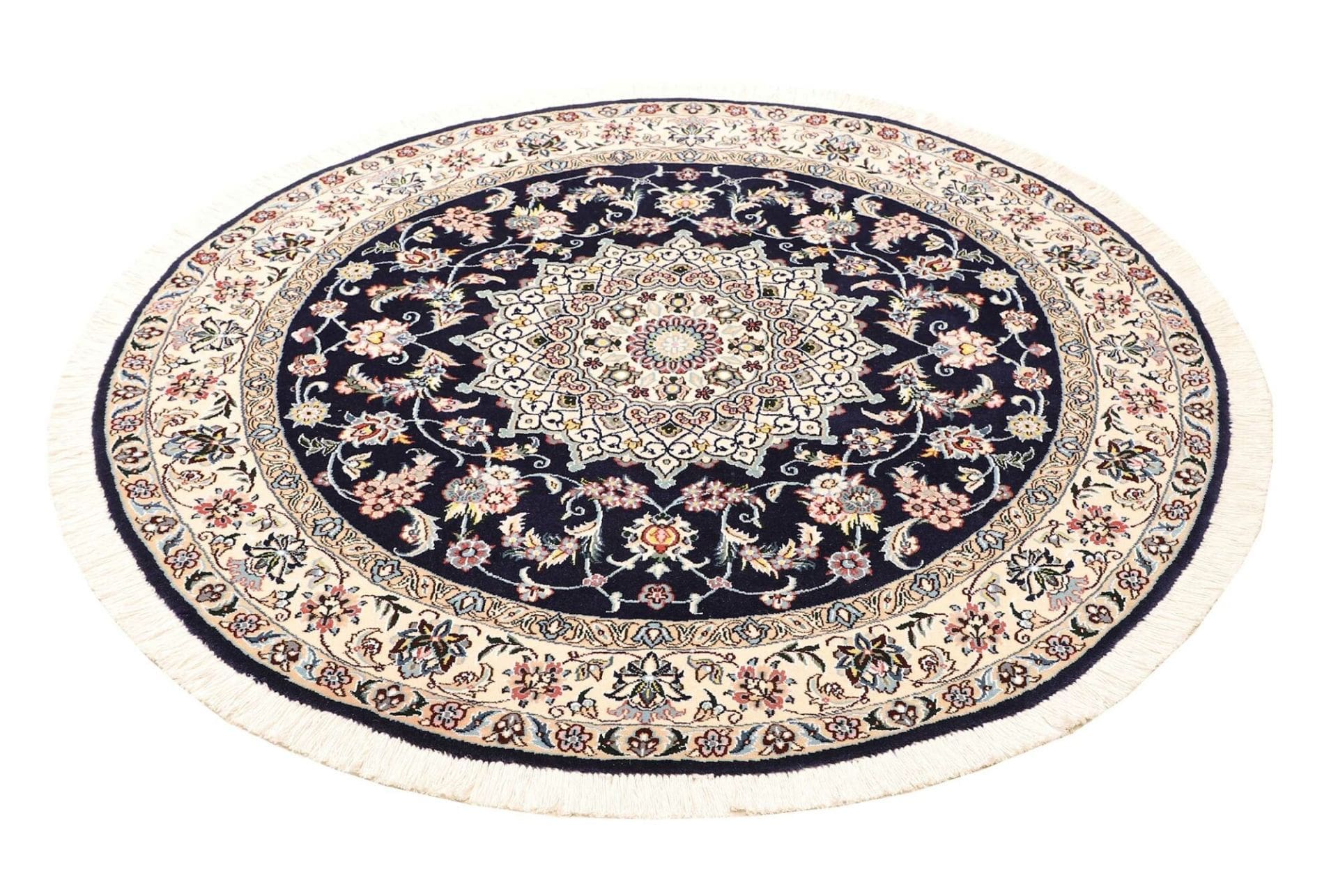 Nain Perserteppich 153 × 150 cm aus Wolle, handgeknüpft
