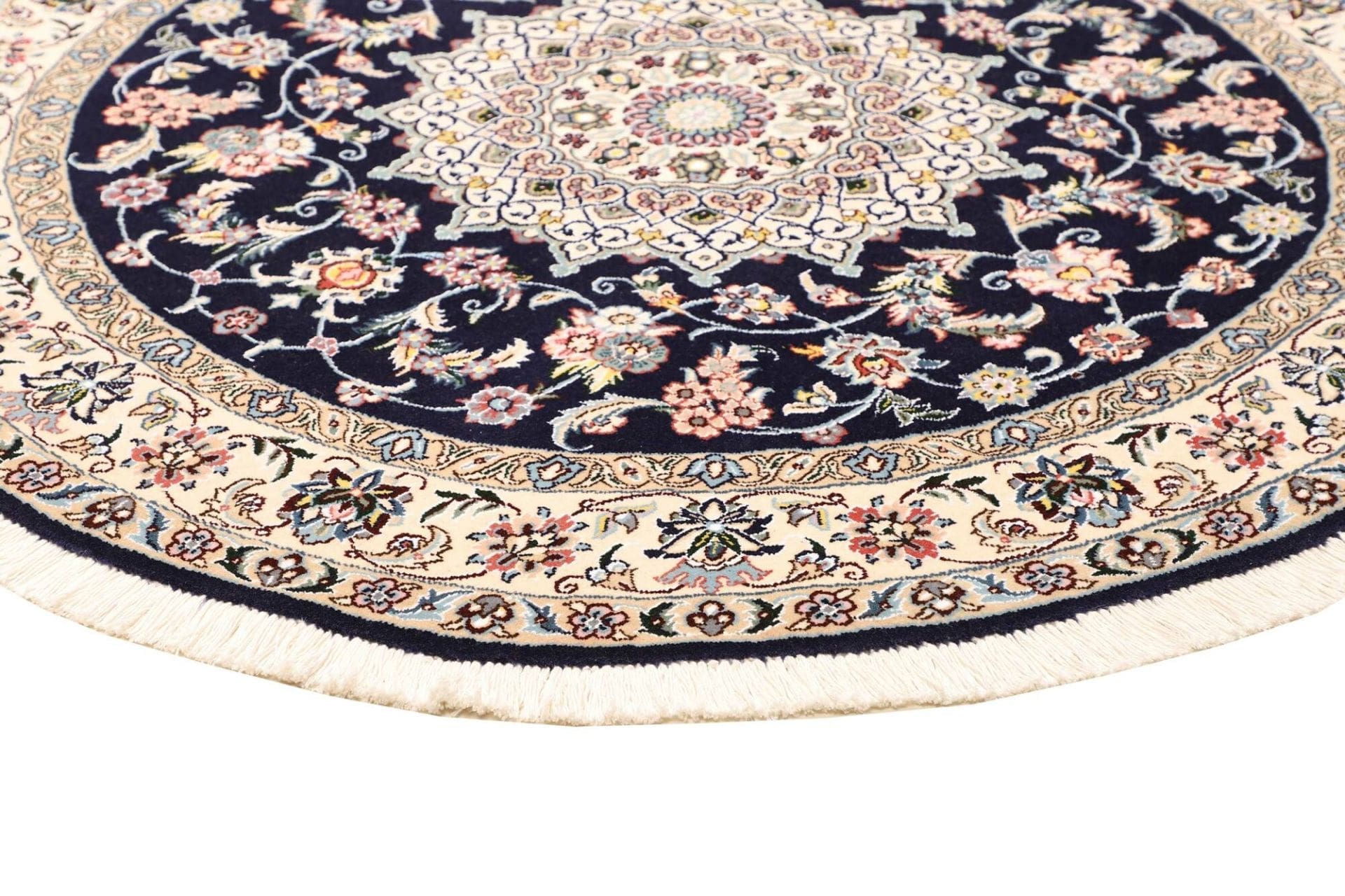 Nain Perserteppich 153 × 150 cm aus Wolle, handgeknüpft