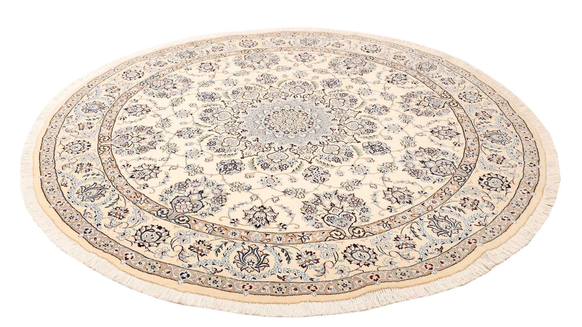 Nain Perserteppich aus Iran, 208 × 205 cm