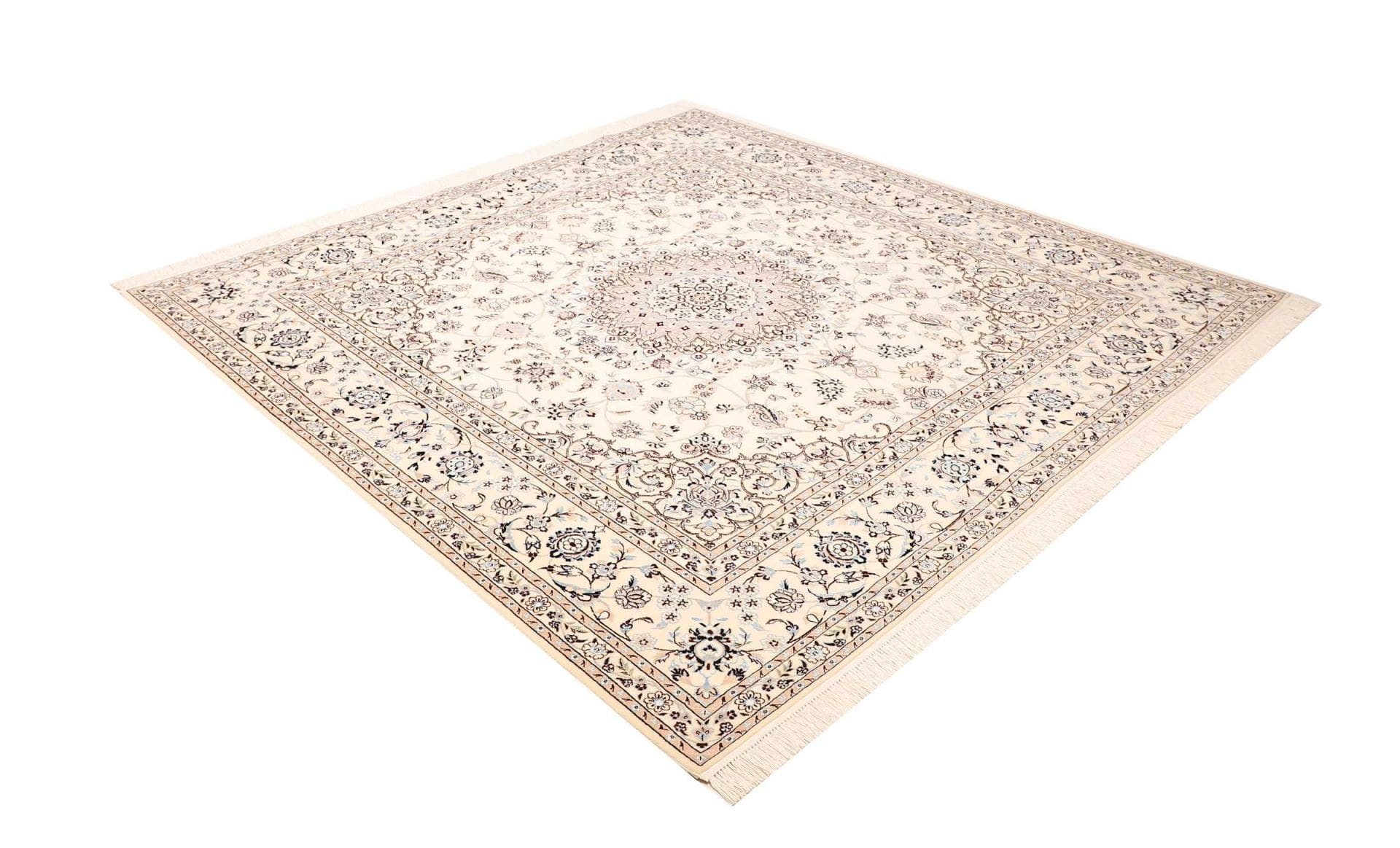 Handgeknüpfter Nain Perserteppich 208 × 213 cm