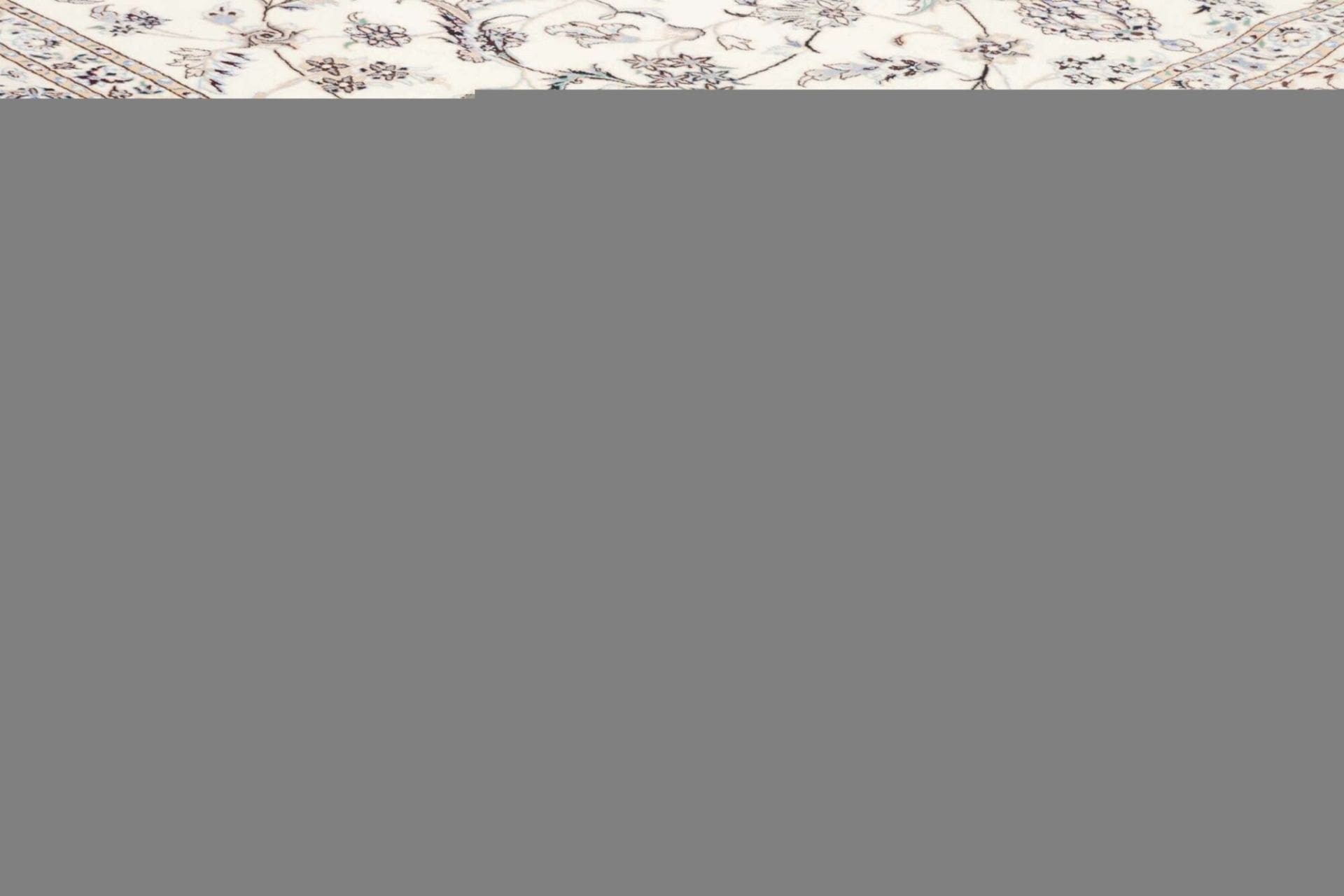 Nain Perserteppich 203 × 210 cm aus Wolle, handgeknüpft
