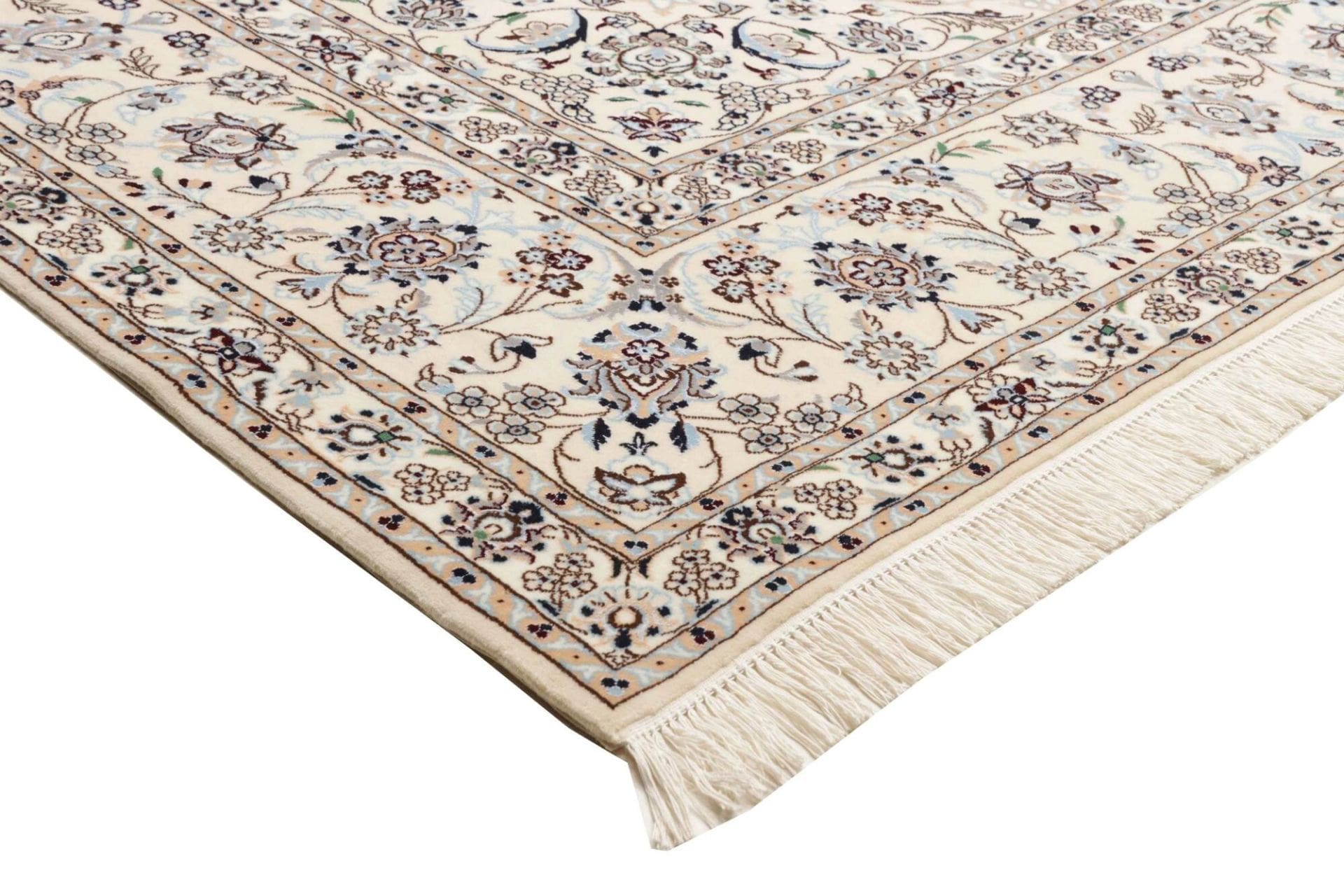 Nain Perserteppich 256 × 248 cm aus Wolle, handgeknüpft