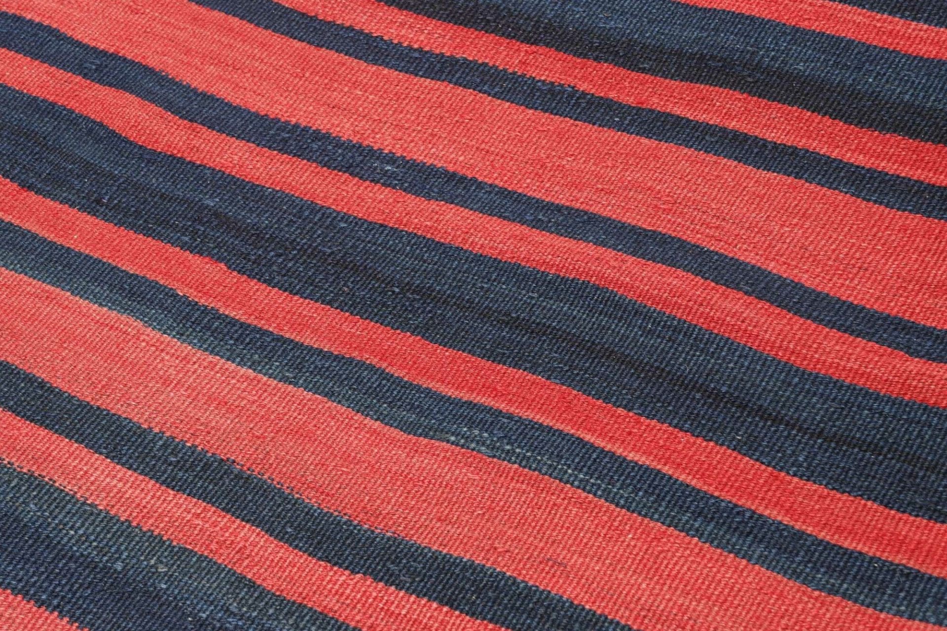 kelim-teppich-279-x-292-cm-rustikal-handgewebt-antik-flair-4 Kelim Perserteppich 279 × 292 cm aus Wolle, handgewebt