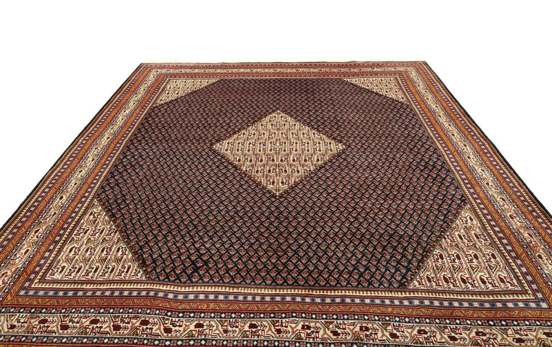 Sarough Farahan Perserteppich 288 × 340 cm aus Wolle, handgeknüpft