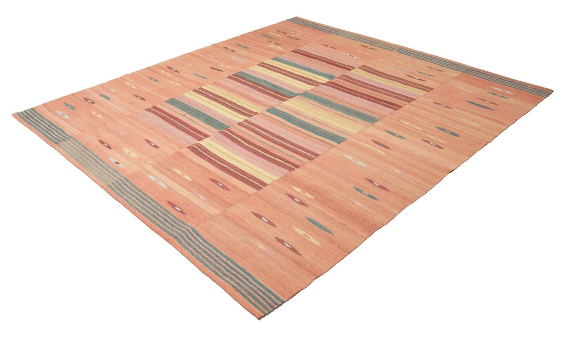 Handgewebter Kelim Perserteppich 221 × 239 cm