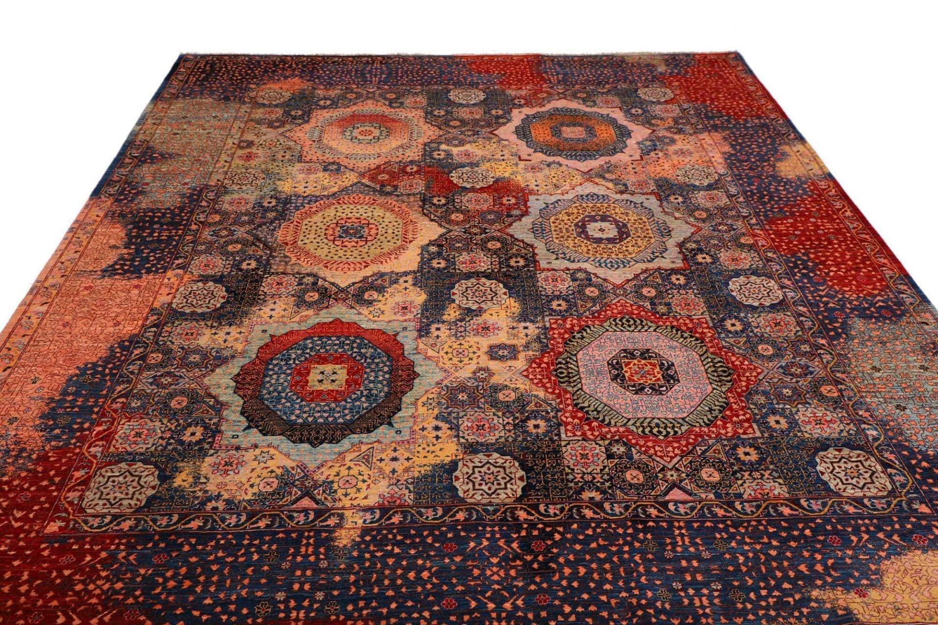Handgeknüpfter Mamluk Orientteppich 251 × 299 cm