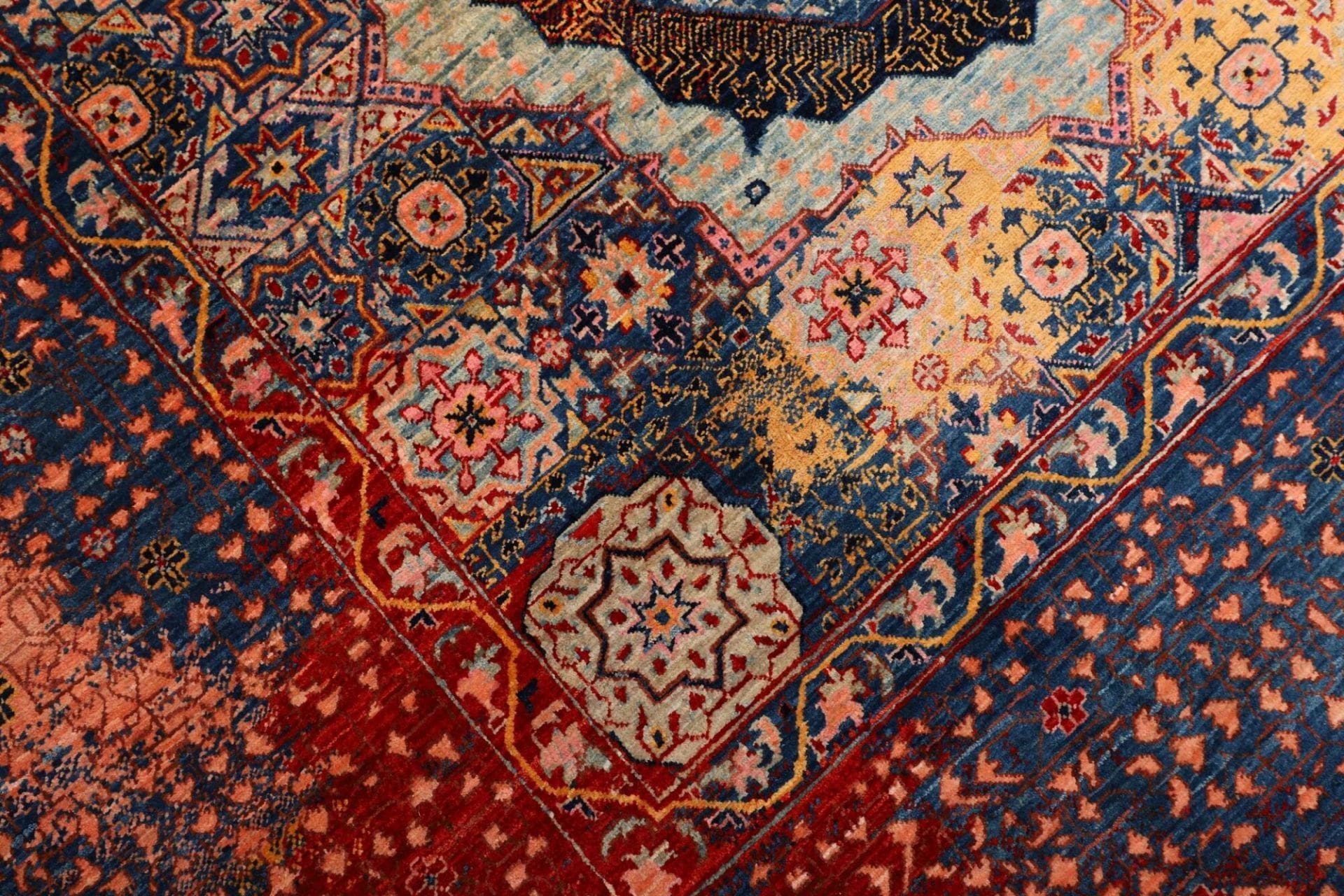 Handgeknüpfter Mamluk Orientteppich 251 × 299 cm