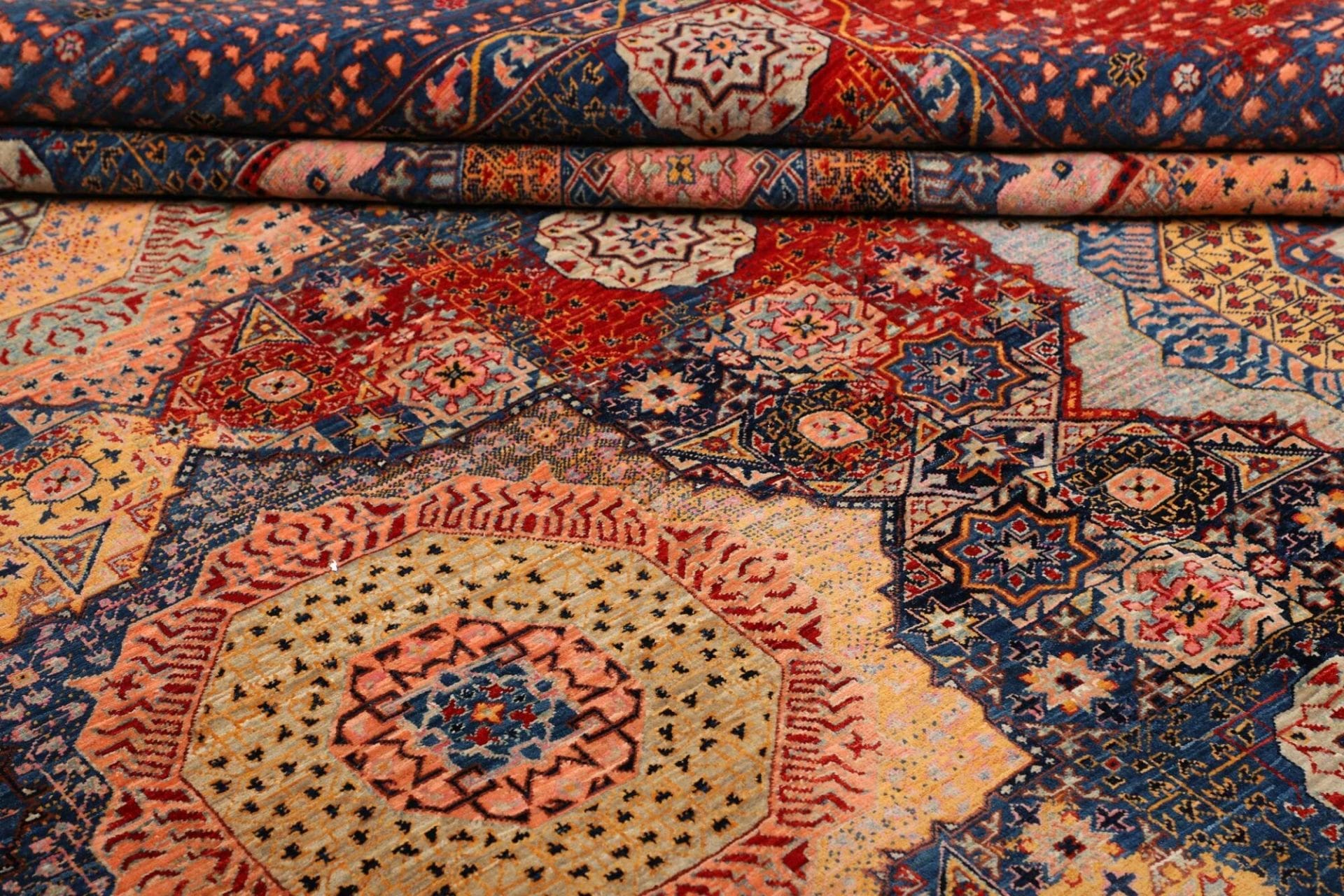 Handgeknüpfter Mamluk Orientteppich 251 × 299 cm