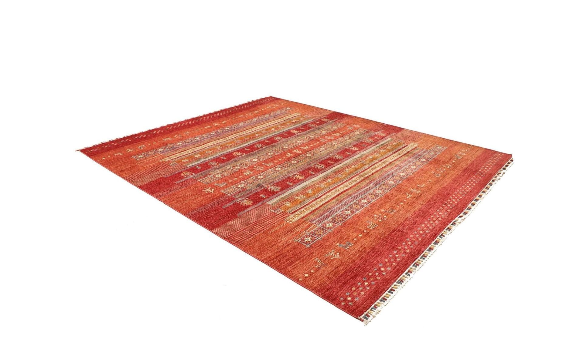 Gabbeh Orientteppich 253 × 298 cm aus Wolle, handgewebt