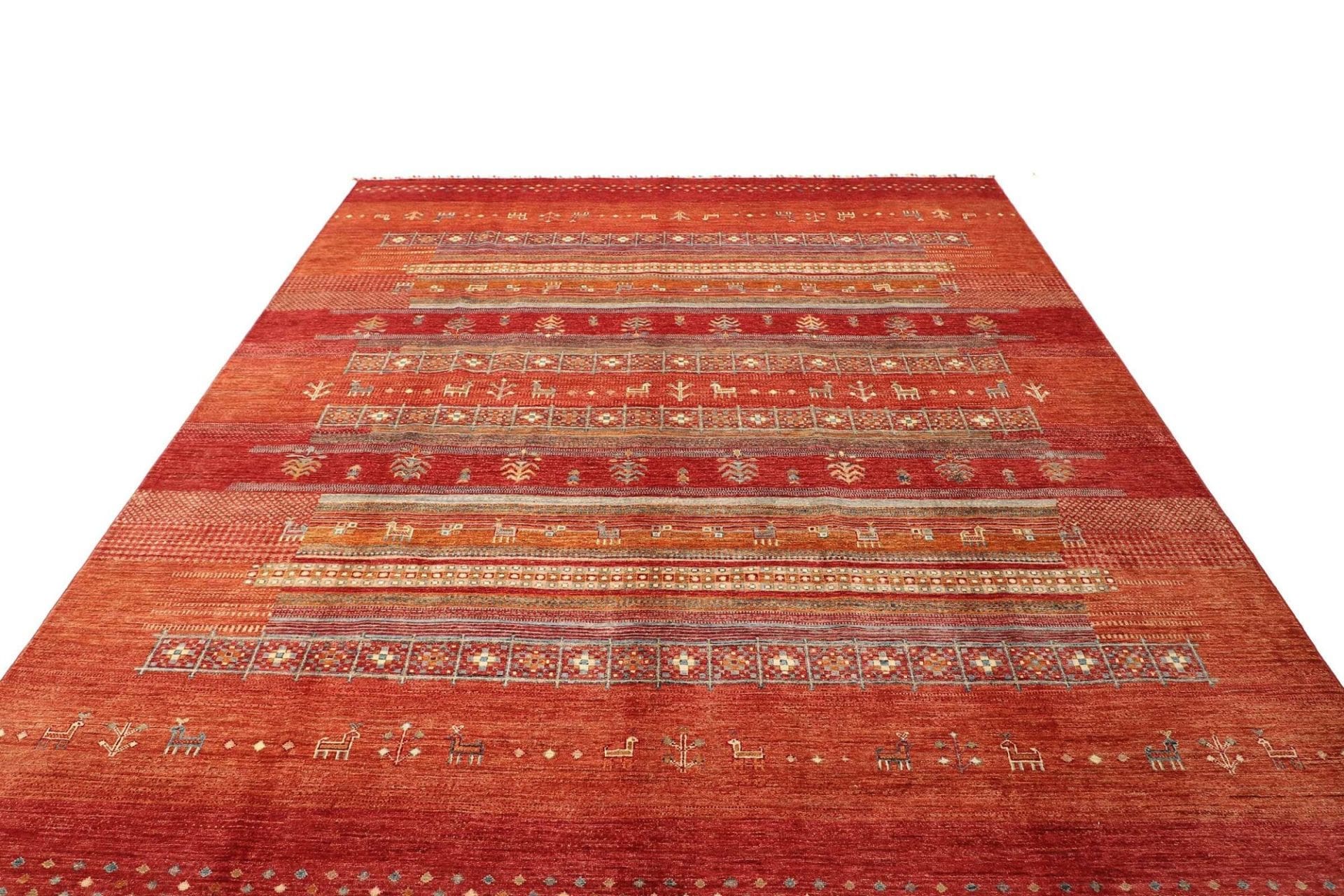 Gabbeh Orientteppich 253 × 298 cm aus Wolle, handgewebt