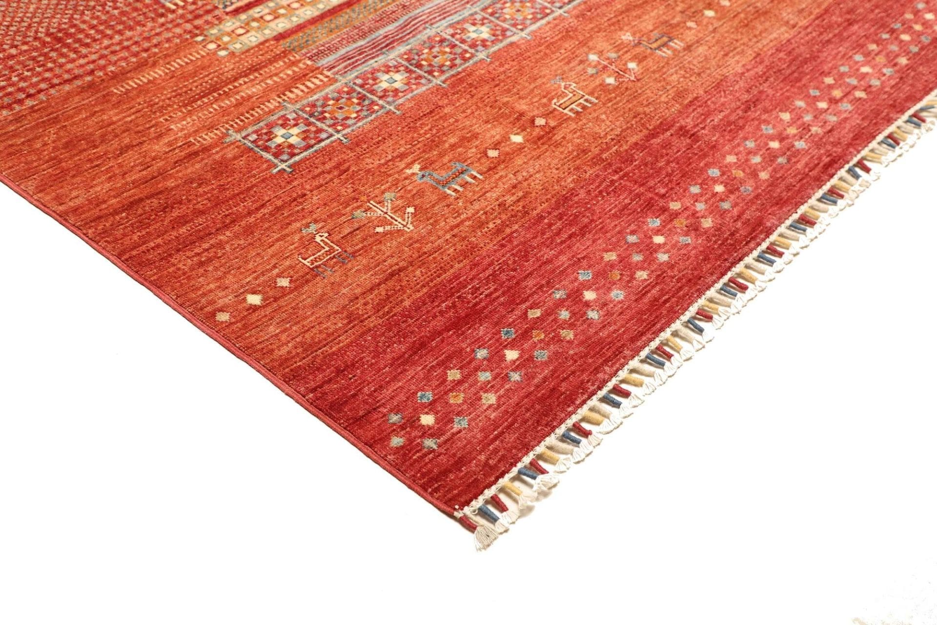 Gabbeh Orientteppich 253 × 298 cm aus Wolle, handgewebt