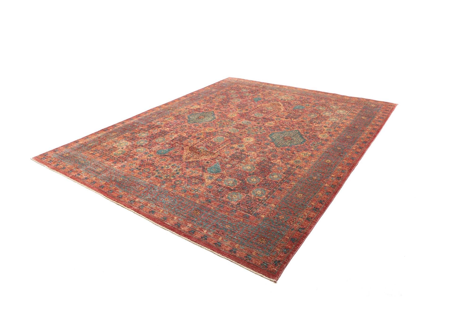 mamluk-orientteppich-252x294cm-handgeknupft-seide-wolle-1 Mamluk Orientteppich aus Pakistan, 252 × 294 cm