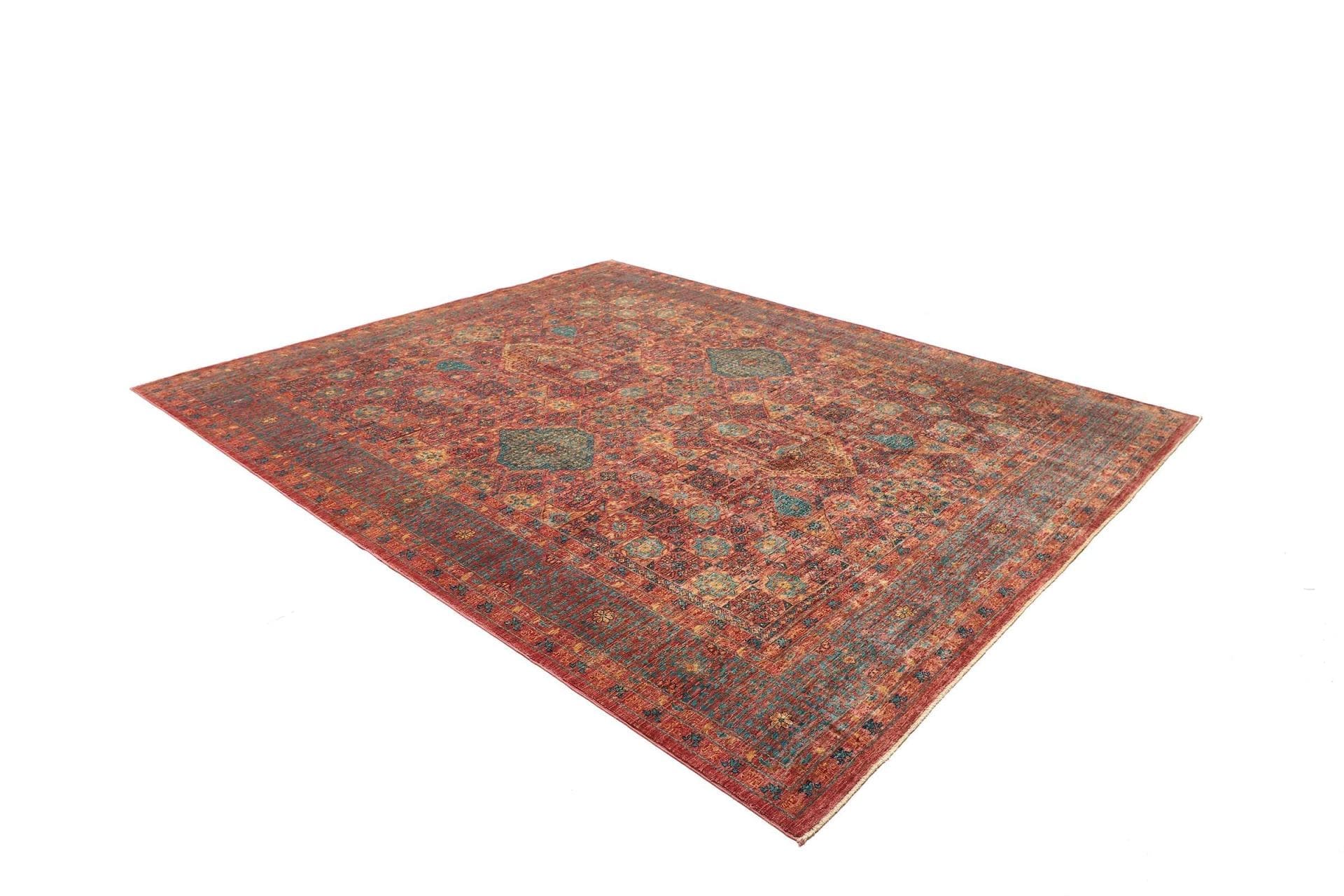 mamluk-orientteppich-252x294cm-handgeknupft-seide-wolle-2 Mamluk Orientteppich aus Pakistan, 252 × 294 cm