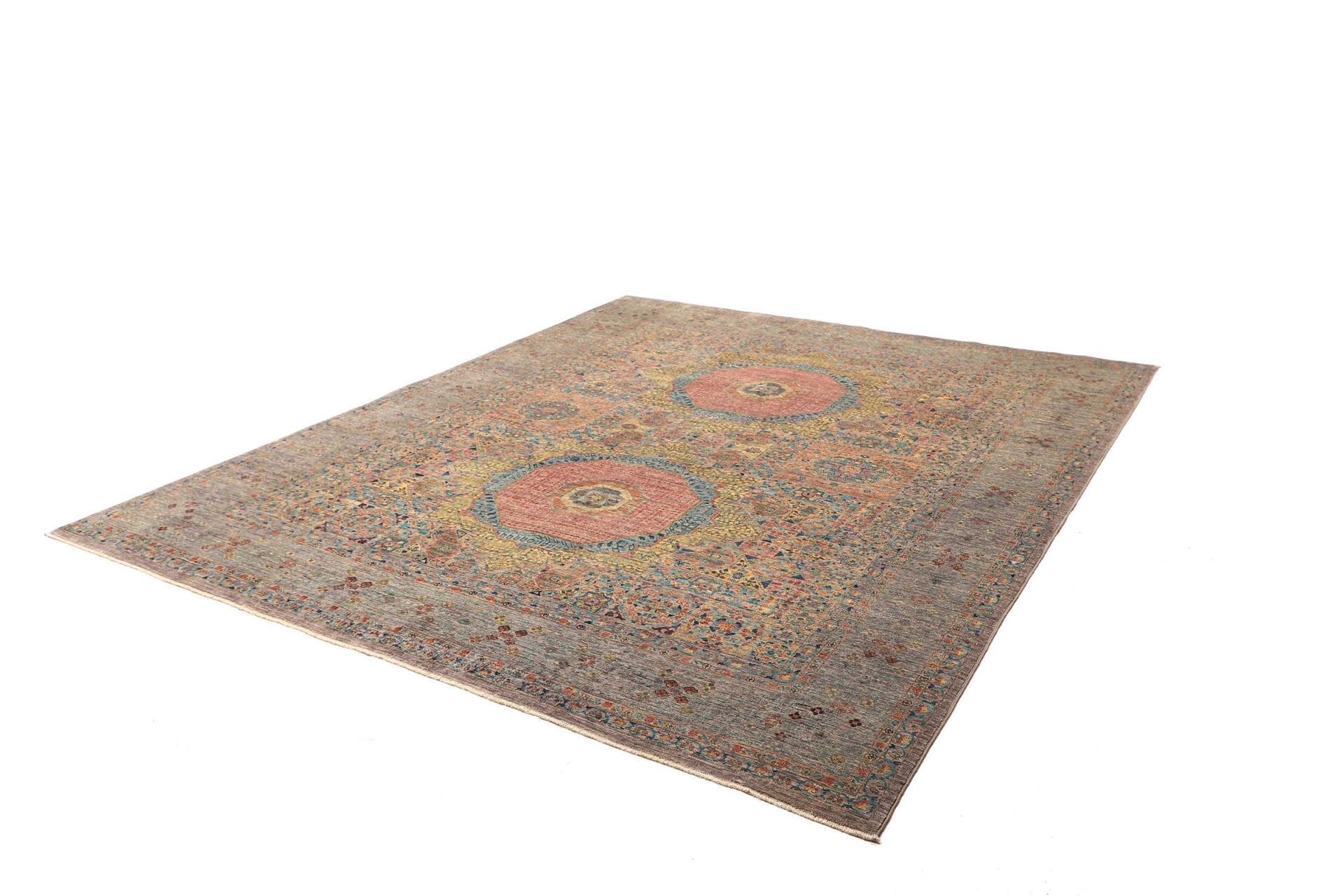 Handgeknüpfter Mamluk Orientteppich, 255 × 301 cm, Wolle