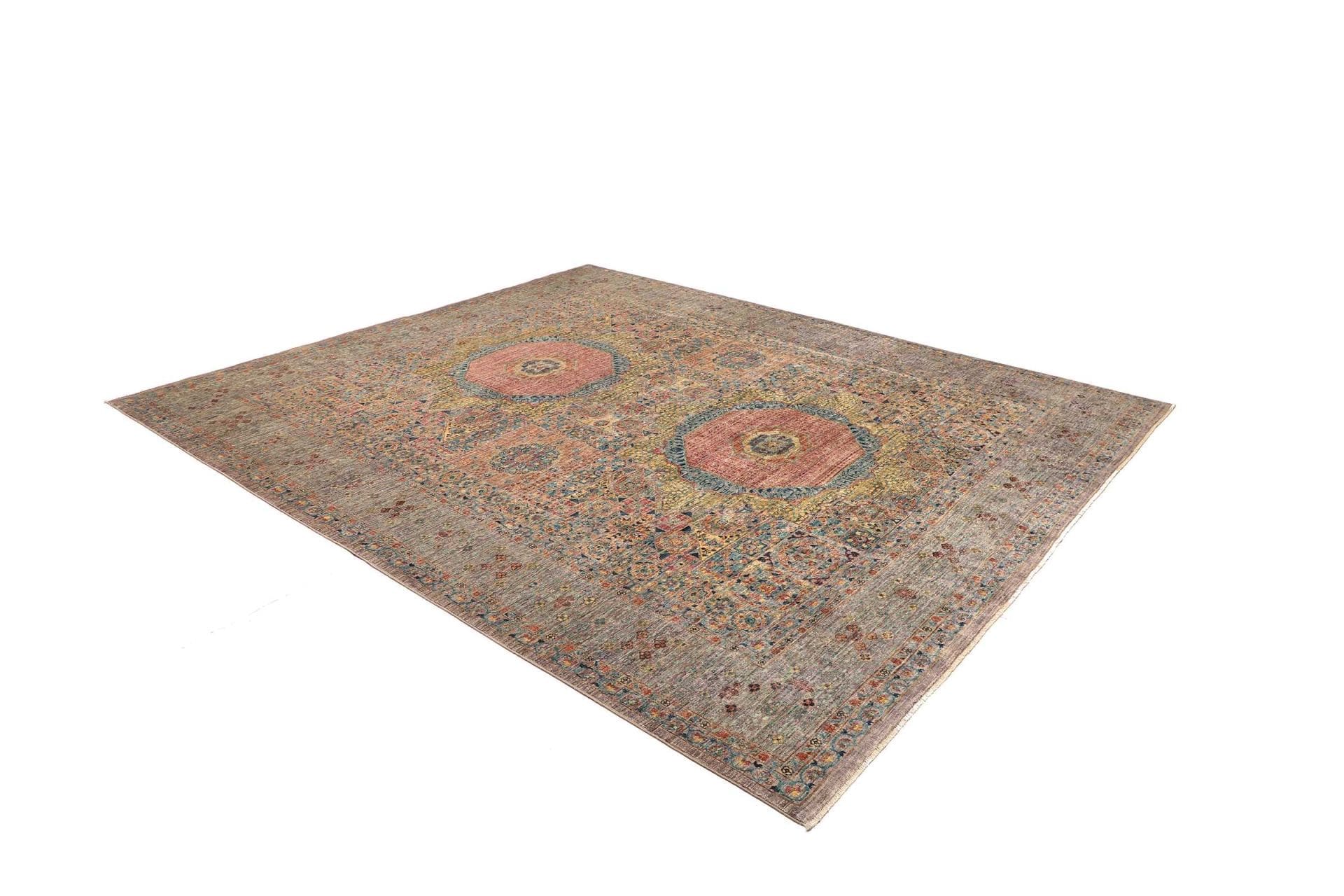 Handgeknüpfter Mamluk Orientteppich, 255 × 301 cm, Wolle