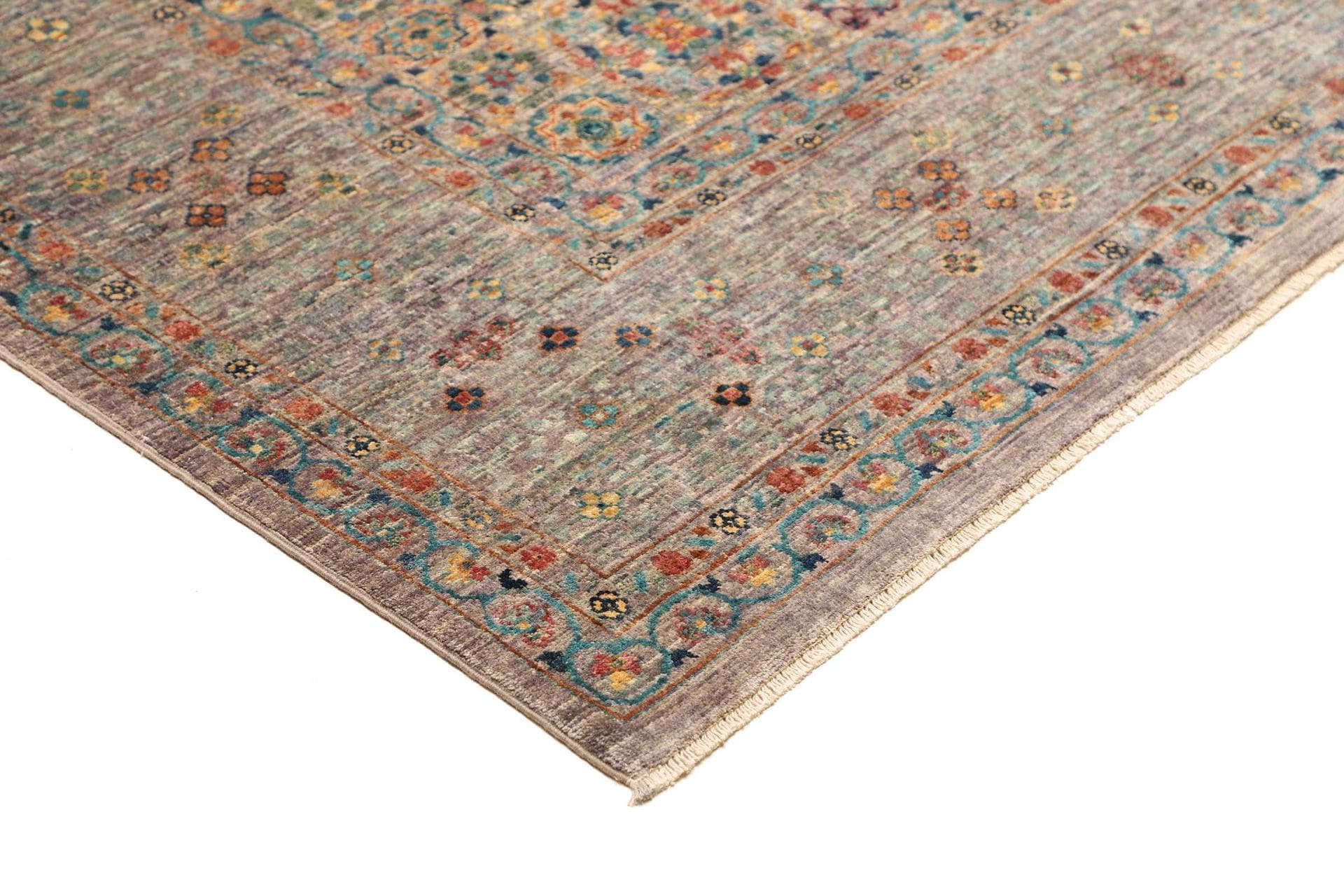Handgeknüpfter Mamluk Orientteppich, 255 × 301 cm, Wolle