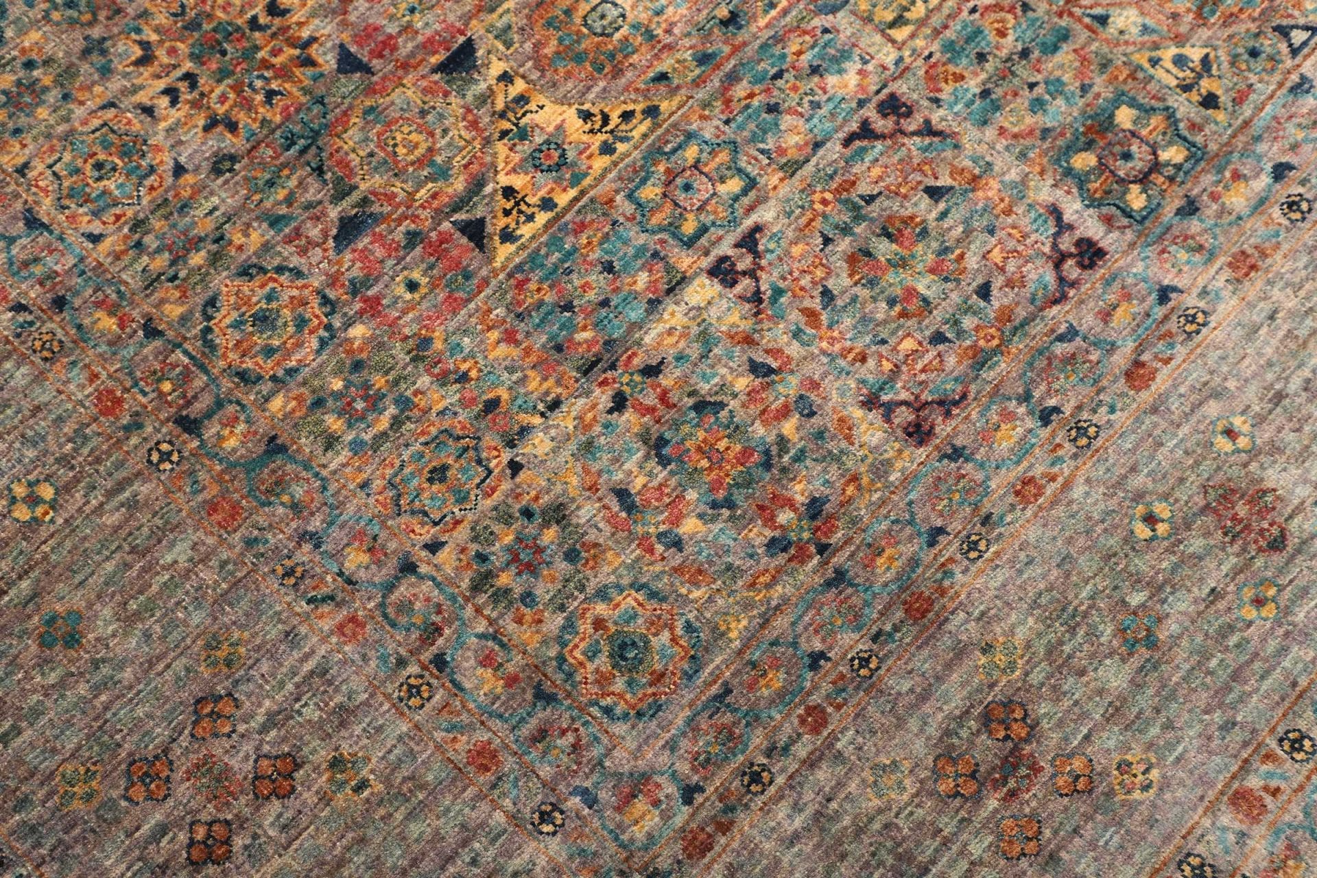 Handgeknüpfter Mamluk Orientteppich, 255 × 301 cm, Wolle