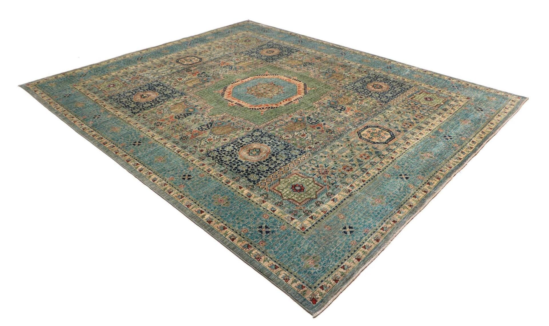 orientteppich-mamluk-253-x-300cm-schurwolle-handgeknupft-2 Handgeknüpfter Mamluk Orientteppich 253 × 300 cm