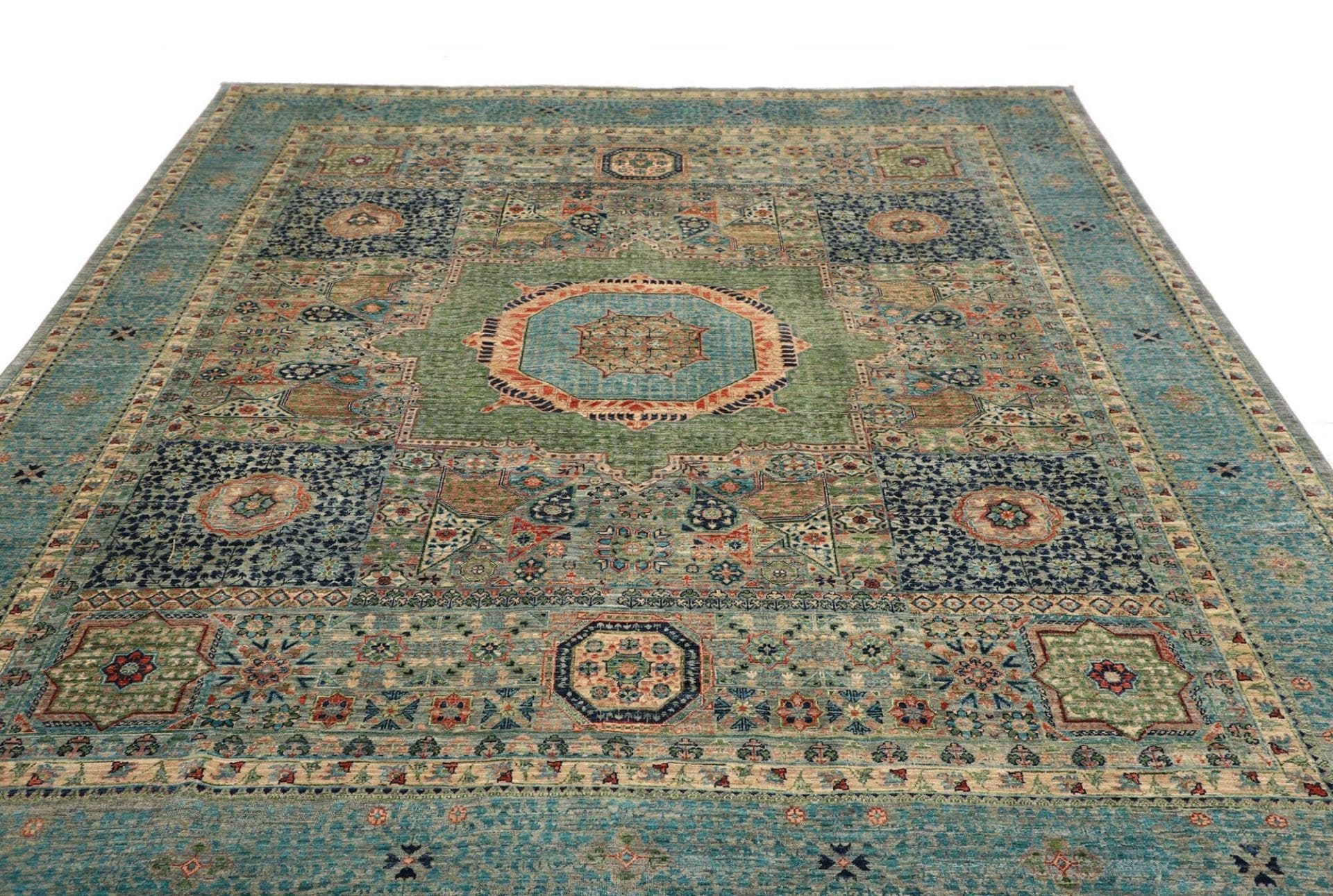 orientteppich-mamluk-253-x-300cm-schurwolle-handgeknupft-3 Handgeknüpfter Mamluk Orientteppich 253 × 300 cm
