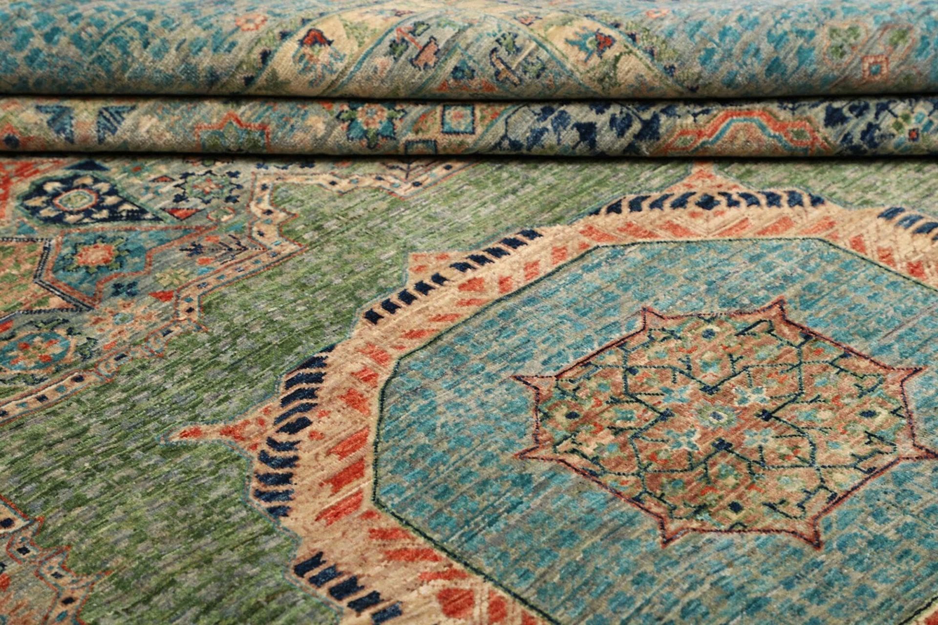 orientteppich-mamluk-253-x-300cm-schurwolle-handgeknupft-9 Handgeknüpfter Mamluk Orientteppich 253 × 300 cm