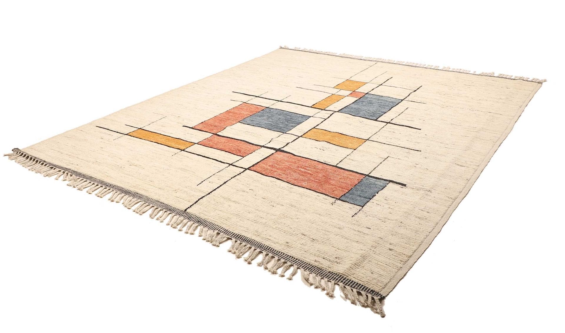 Orientteppich 268 × 297 cm aus Wolle, handgeknüpft