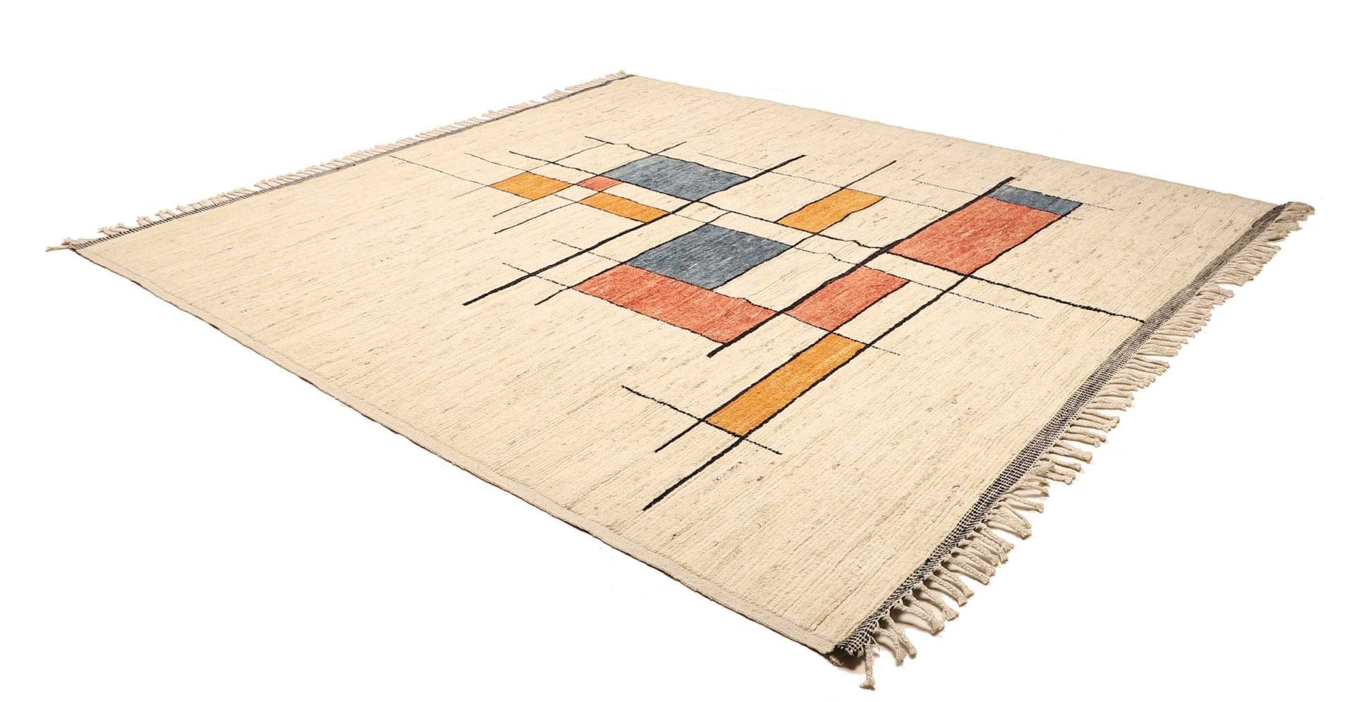 Orientteppich 268 × 297 cm aus Wolle, handgeknüpft