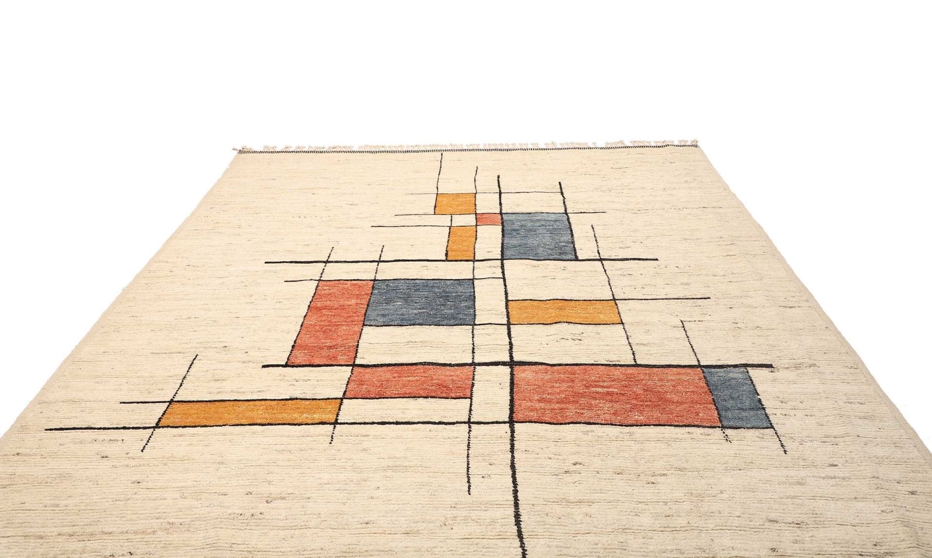 Orientteppich 268 × 297 cm aus Wolle, handgeknüpft