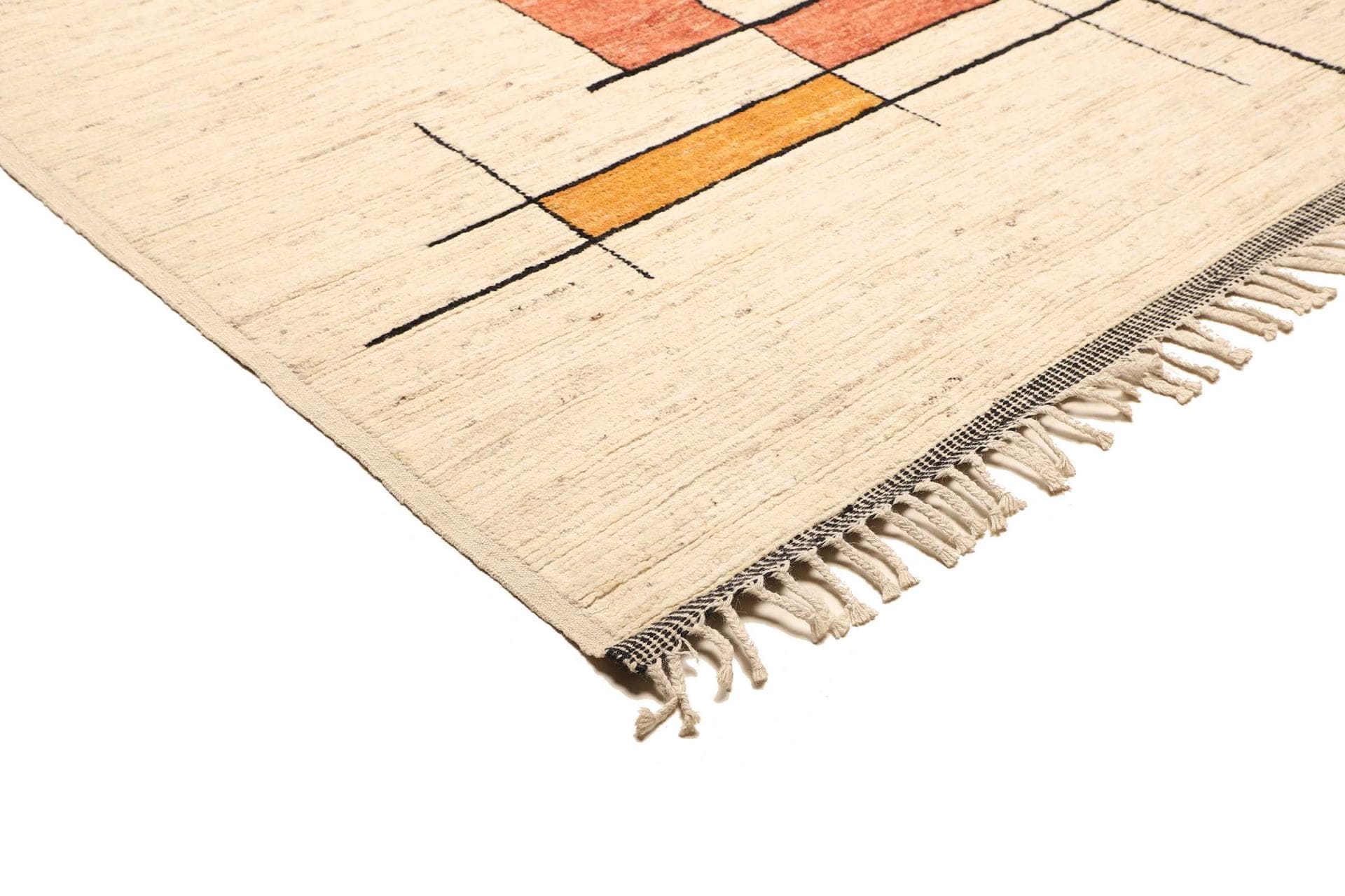 Orientteppich 268 × 297 cm aus Wolle, handgeknüpft