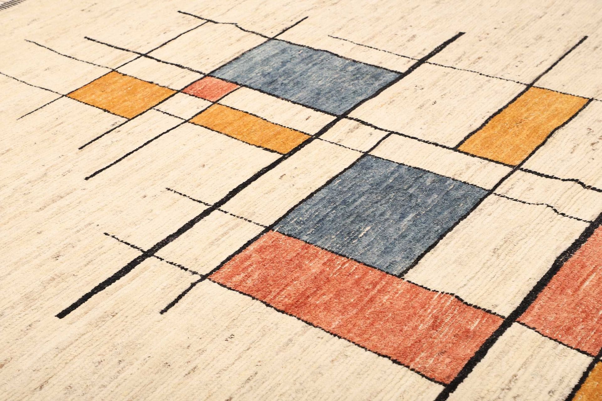 Orientteppich 268 × 297 cm aus Wolle, handgeknüpft