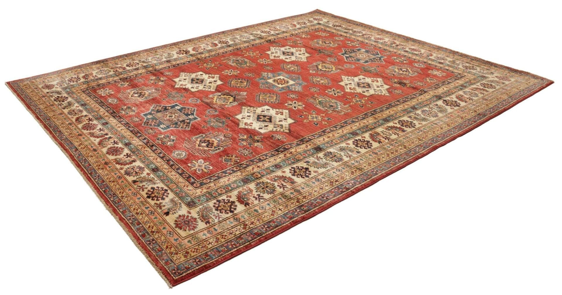 Kazak Orientteppich aus Pakistan, 263 × 312 cm