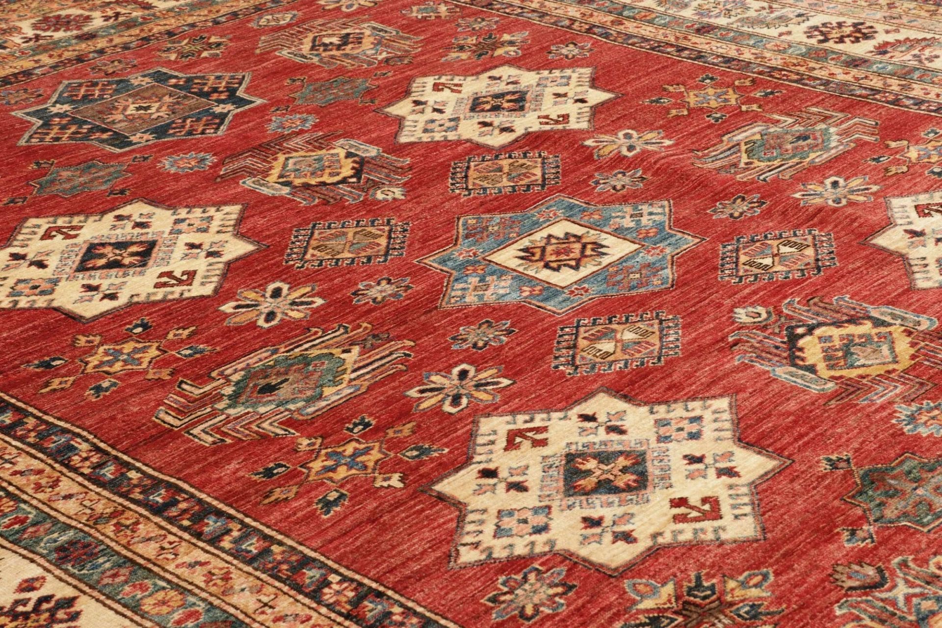 Kazak Orientteppich aus Pakistan, 263 × 312 cm