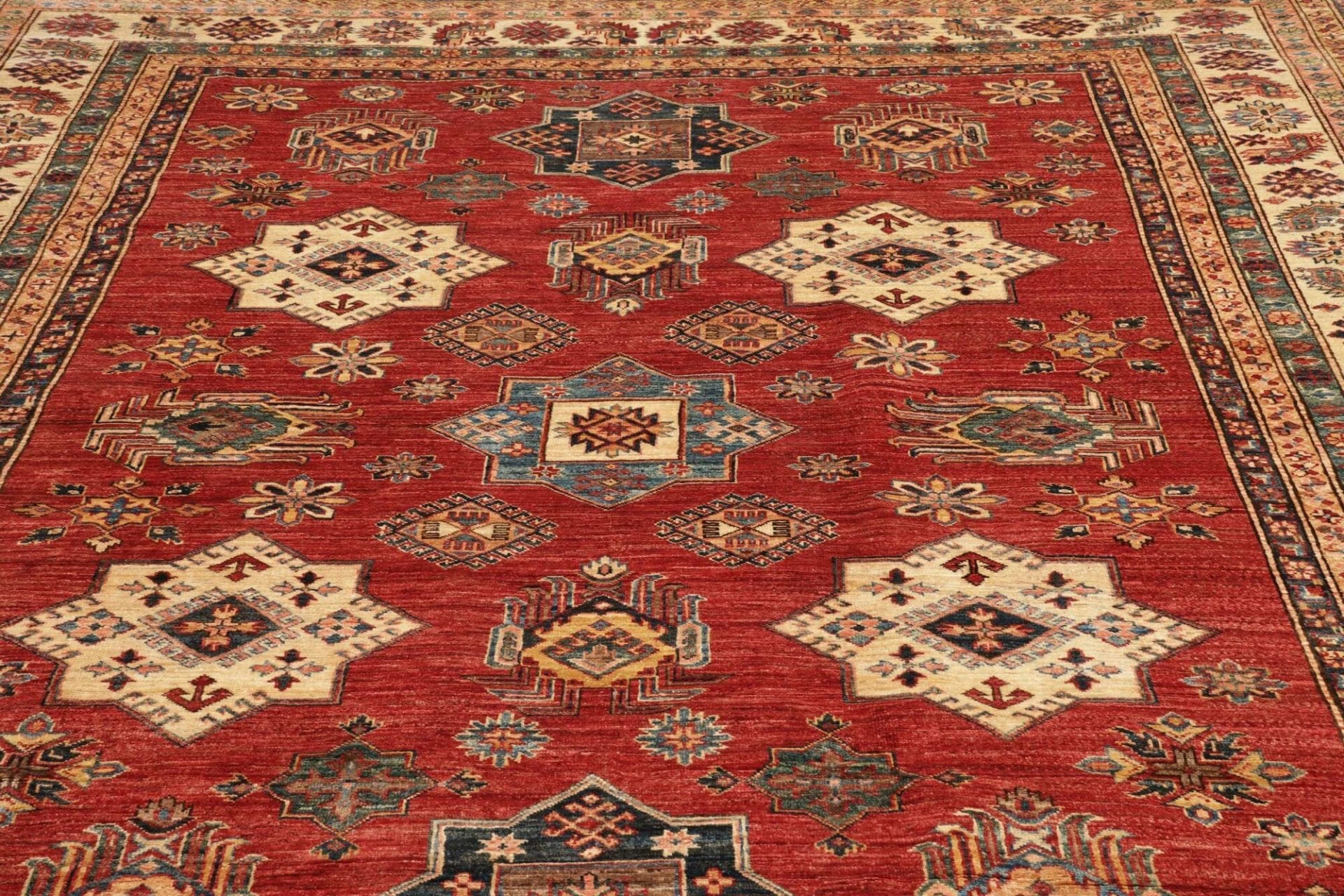 Kazak Orientteppich aus Pakistan, 263 × 312 cm