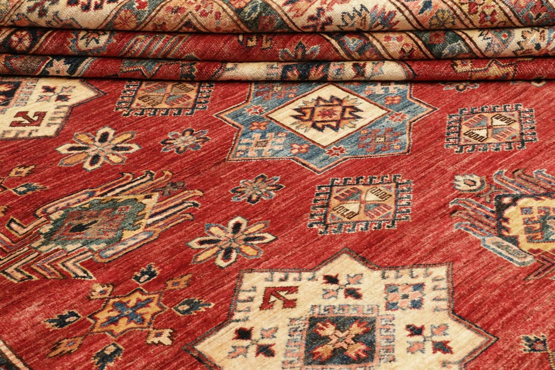 Kazak Orientteppich aus Pakistan, 263 × 312 cm