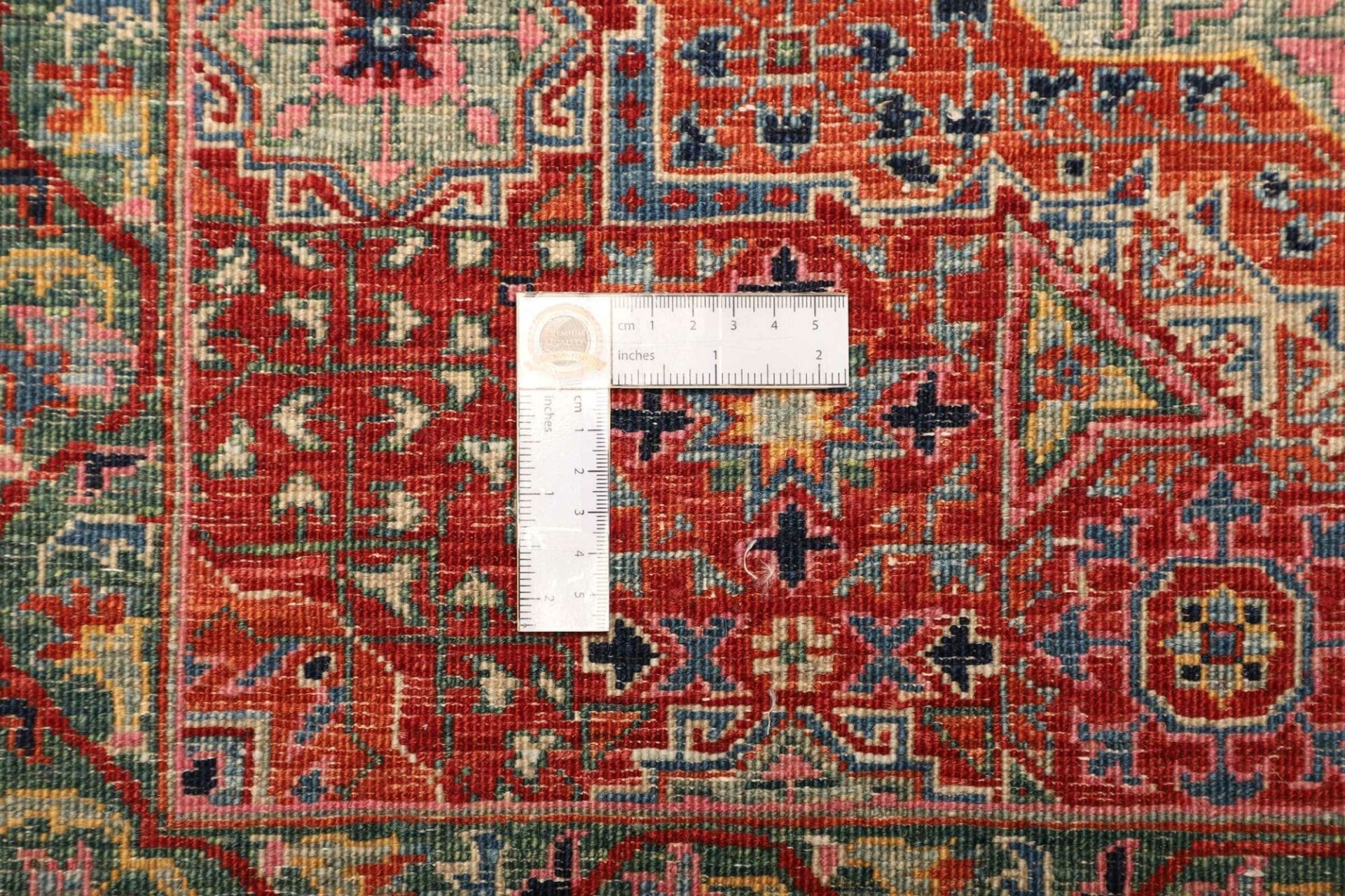 Handgeknüpfter Mamluk Orientteppich, 256 × 287 cm, Wolle