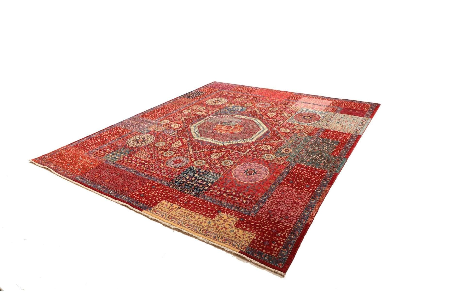 Mamluk Orientteppich aus Pakistan, 254 × 294 cm